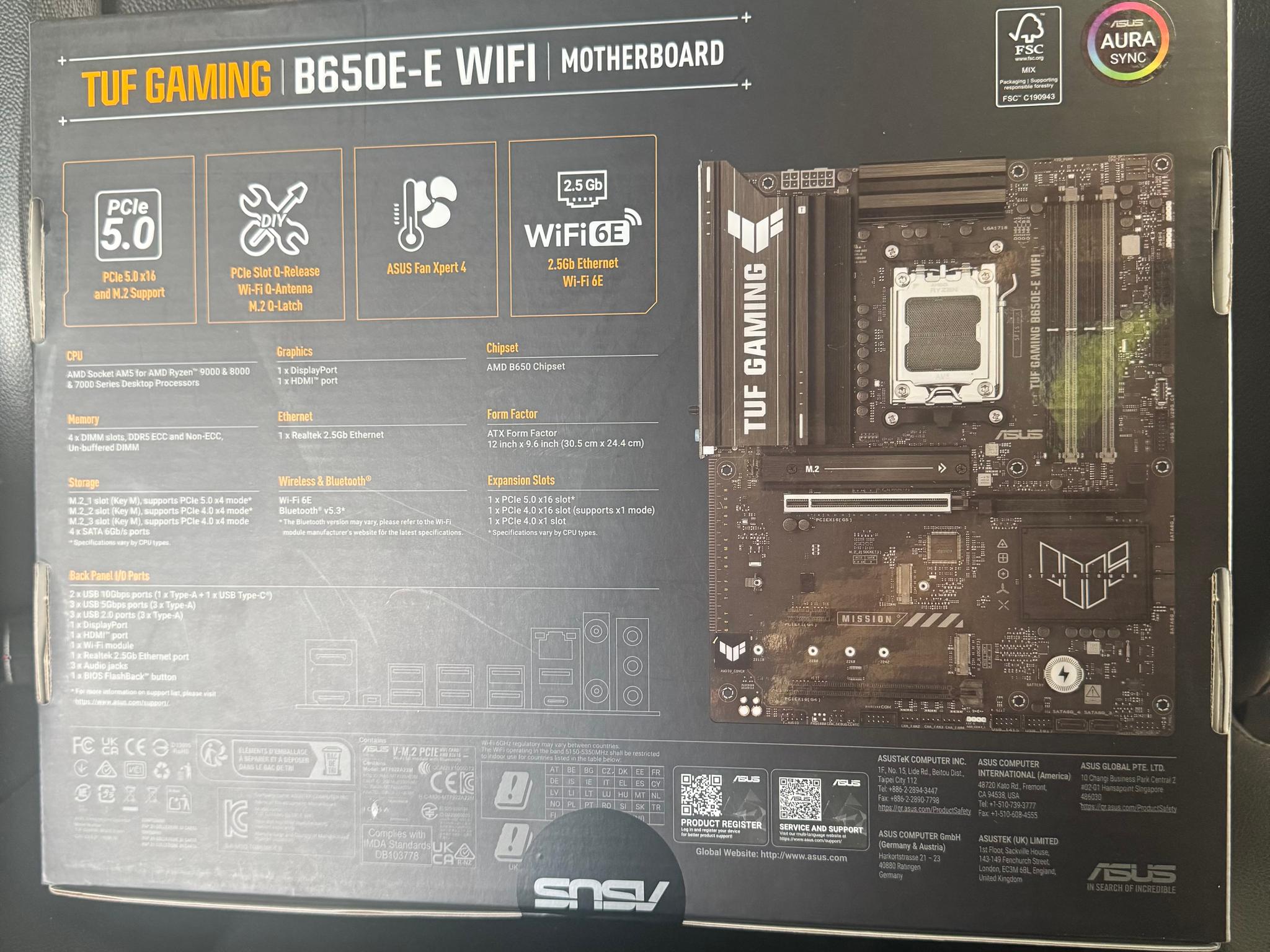 Tug b650E-E wifi