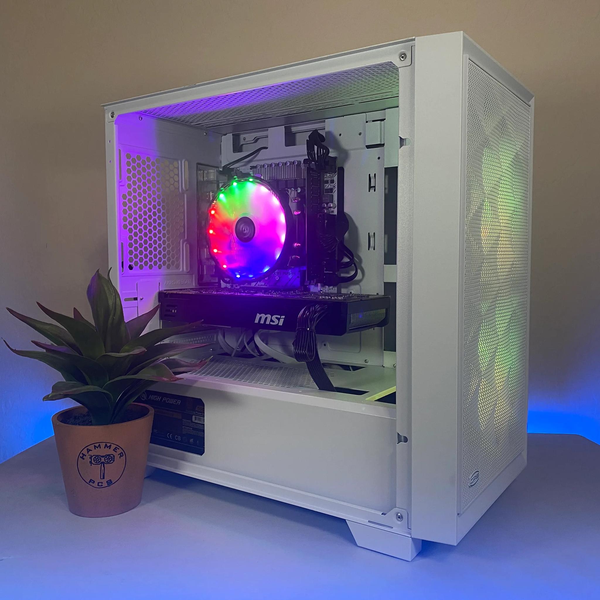 ❄️⚡Aquila V1 ❄️⚡| Custom Gaming PC | Windows 11, GTX 970, 12 Core CPU, 16gb RAM, 1.25TB Storage!