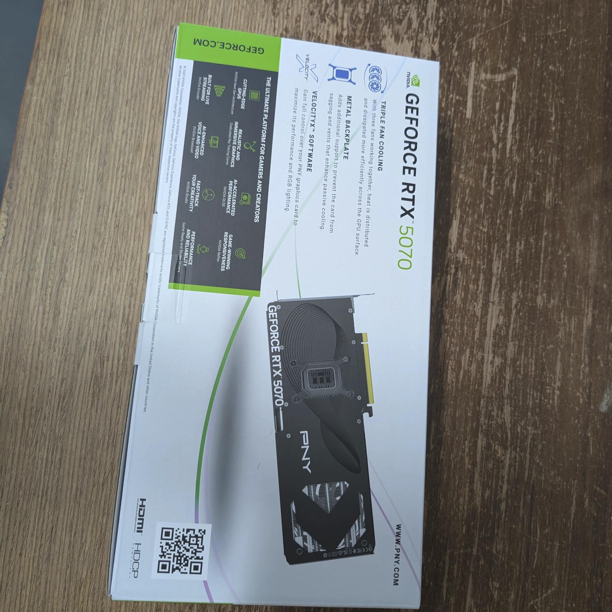 PNY RTX 5070 OC