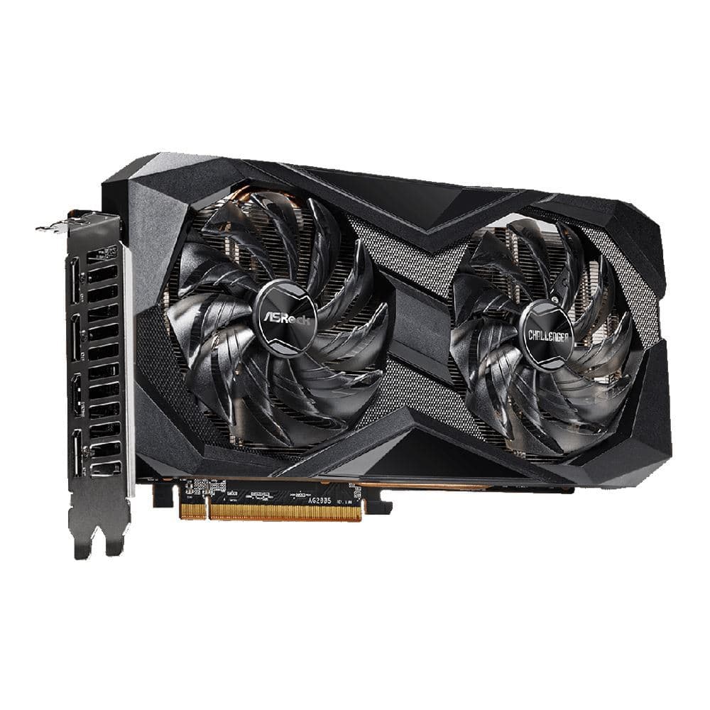 ASRock AMD Radeon RX 6700 XT Challenger D Dual-Fan 12GB GDDR6 PCIe 4.0 Graphics Card