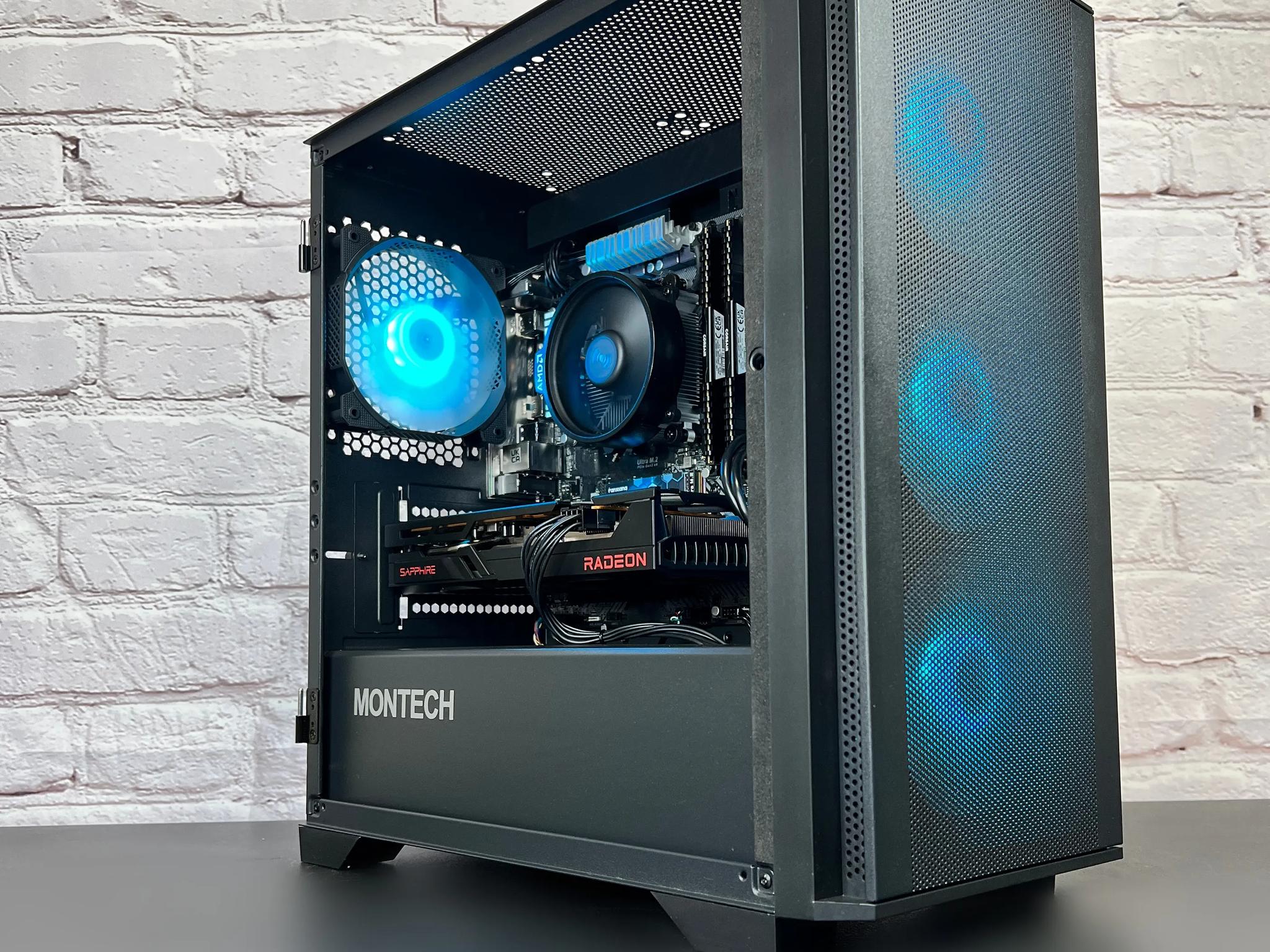Ryzen 5 3600 RX 6600 XT 16GB RAM 1TB M.2 Wifi/BT Win 10 Gaming PC