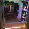 ⭐️Skytech- White, Good condition, Glass panel, 1080p to 1440p.⭐️