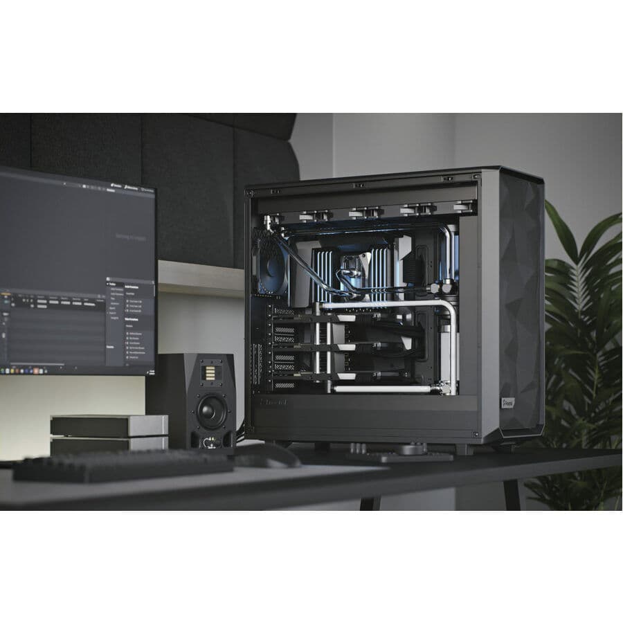 Fractal Design Meshify 2 XL Black | ATX, Micro ATX, ITX | Mid Tower Tempered Glass