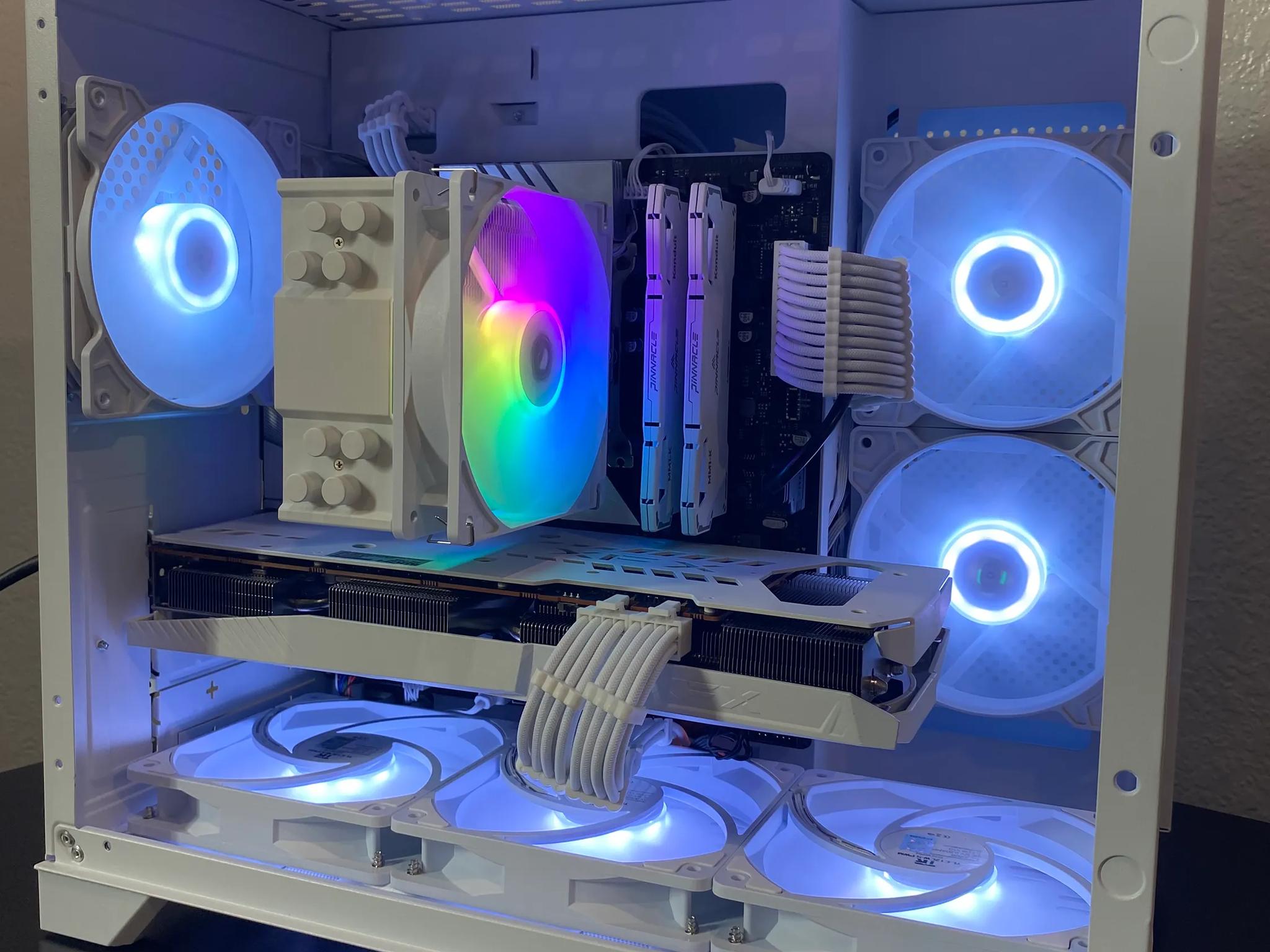 🧊🧊White 12600k + 6700 XT Gaming PC