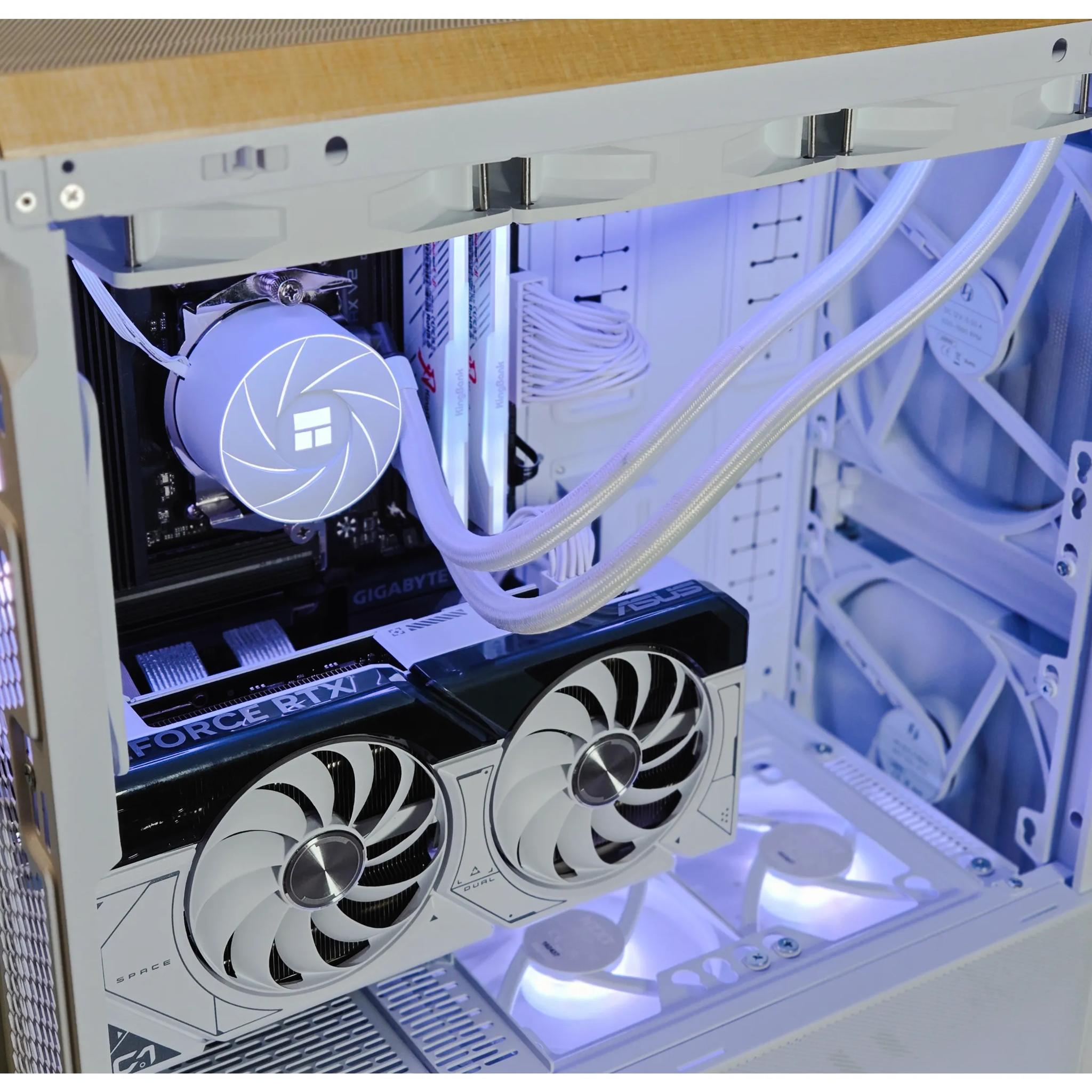 RTX 4070 | Ryzen 7 7700 | Wi-Fi | White Gaming PC