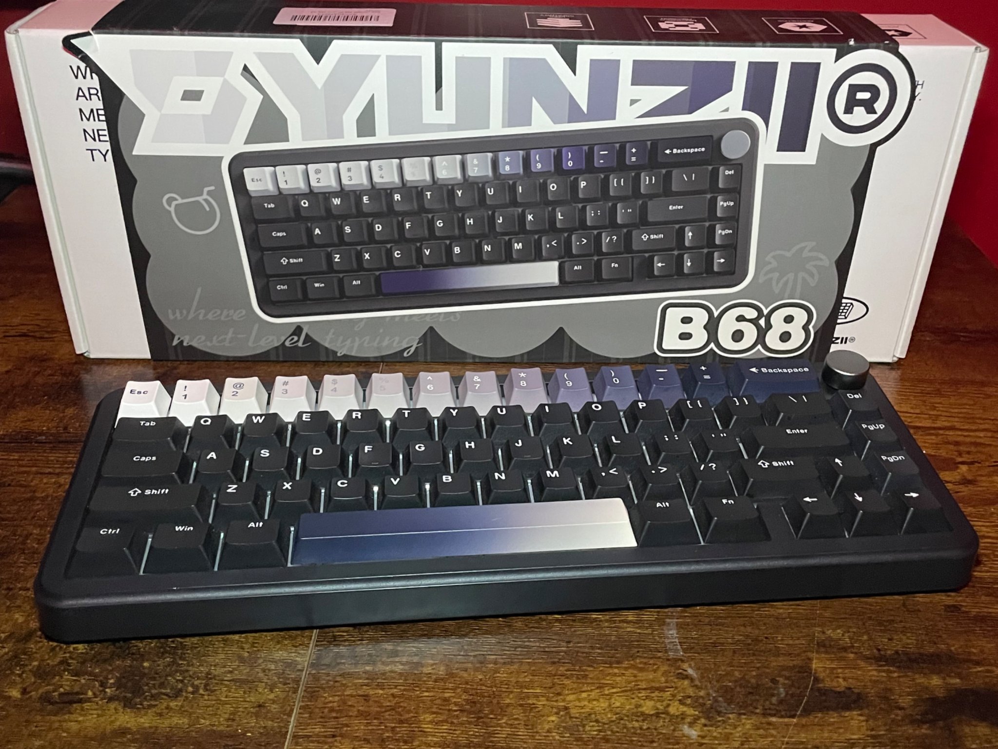 Yunzii B68 Trimode Keyboard