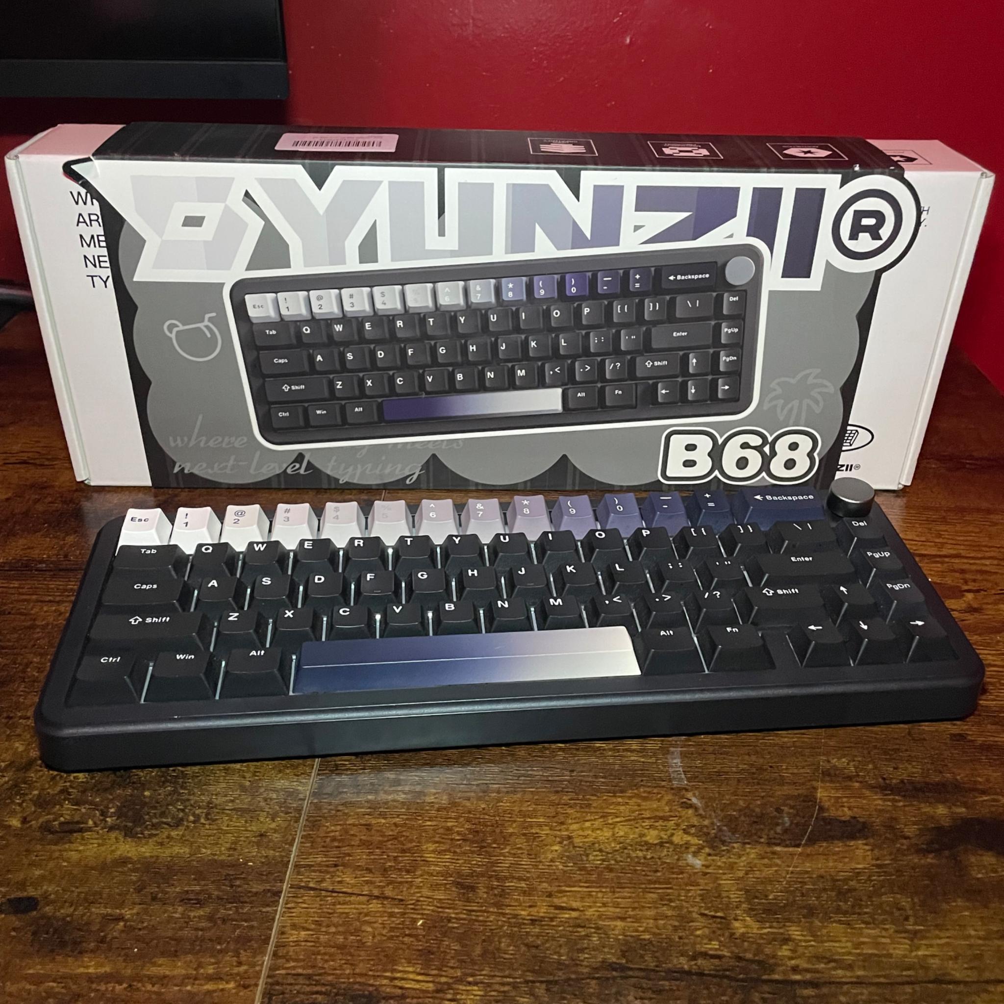 Yunzii B68 Trimode Keyboard
