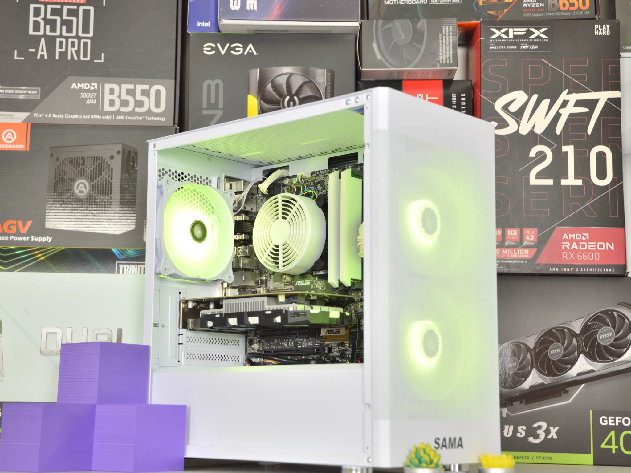 ⛸️VALUE PC⛸️| GTX 1050 Ti 4GB | INTEL i5-6600 | 16GB DDR4 RAM | 512GB SATA SSD | Ice Rink |
