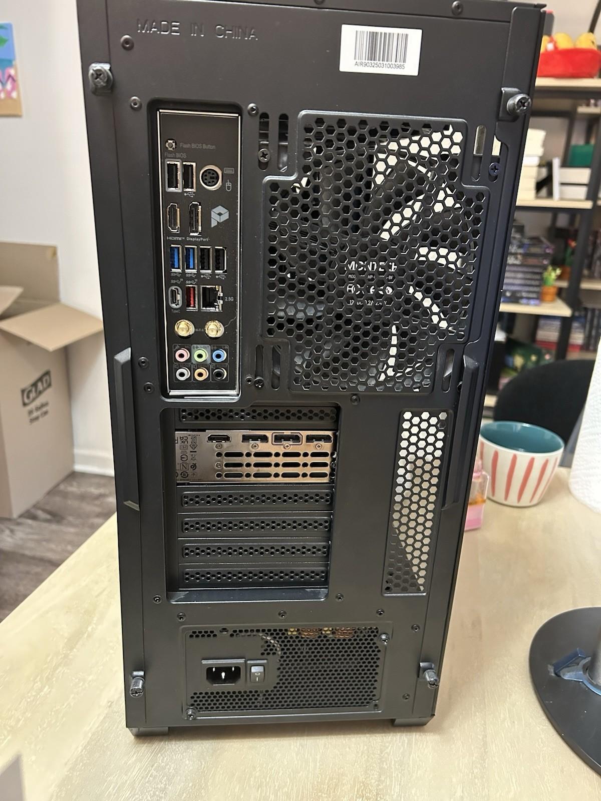 1440p Gaming PC-i5-12600kf/Arc B580 12GB- 2x16GB (32GB) DDR5 6000MT/s-512GB NVMe