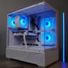 🤍ALL WHITE🤍 Starter GAMING MACHINE 🧡RX 580 2048SP 🧡 Ryzen 5 5500 | 32GB | 1TB...