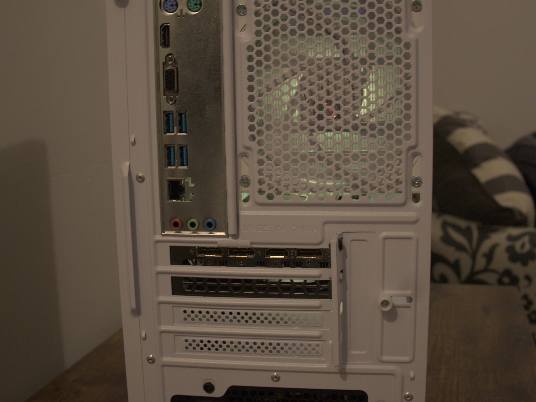 White Gaming PC – RTX 2060 • Ryzen 5 5500 • 16GB RAM • 1TB Samsung SSD