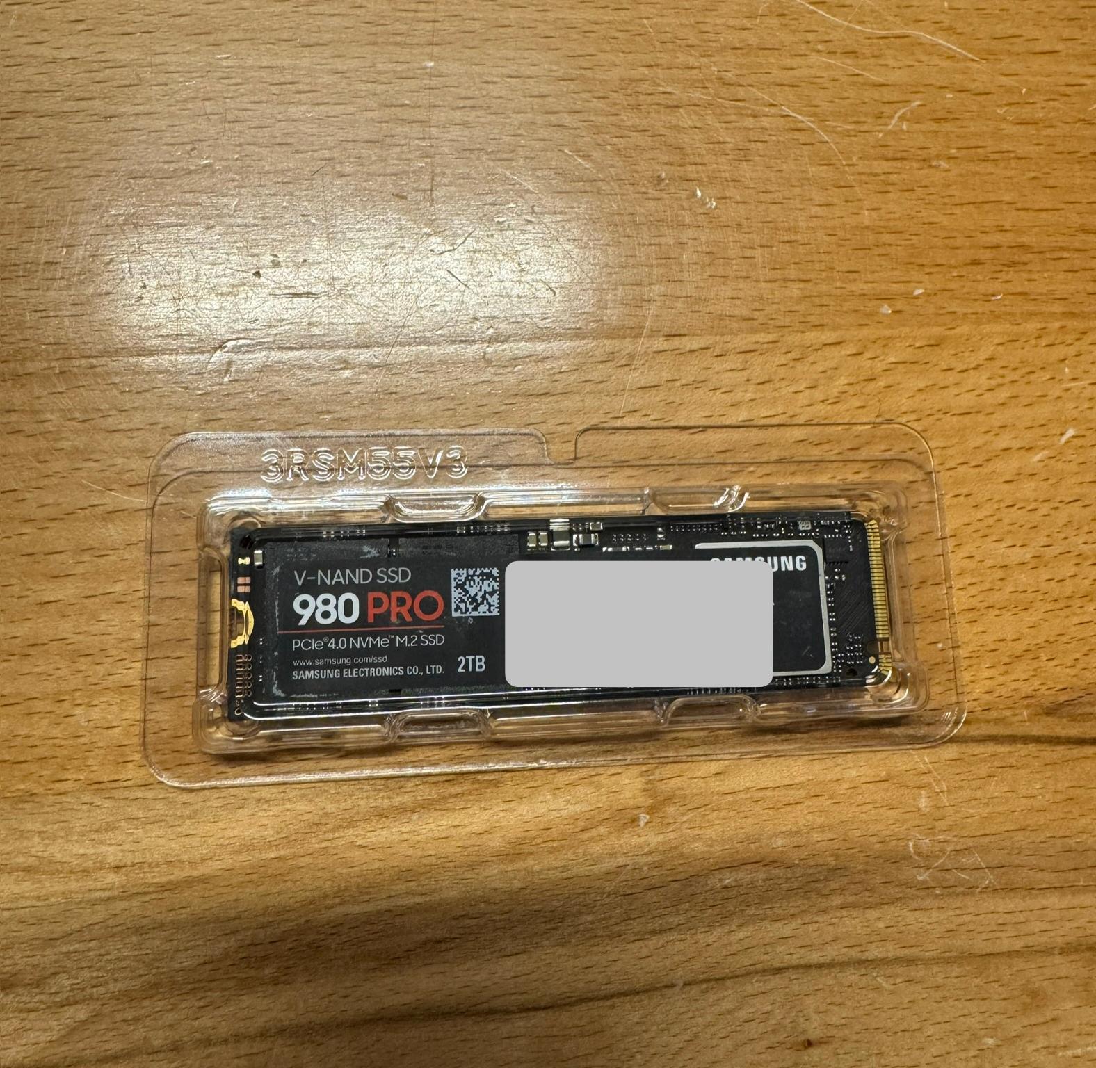 2TB Samsung 980 Pro SSD