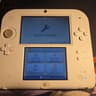 CUSTOM REFURBISHED Nintendo 2DS White/Red Handheld Console, NSMB2 Edition