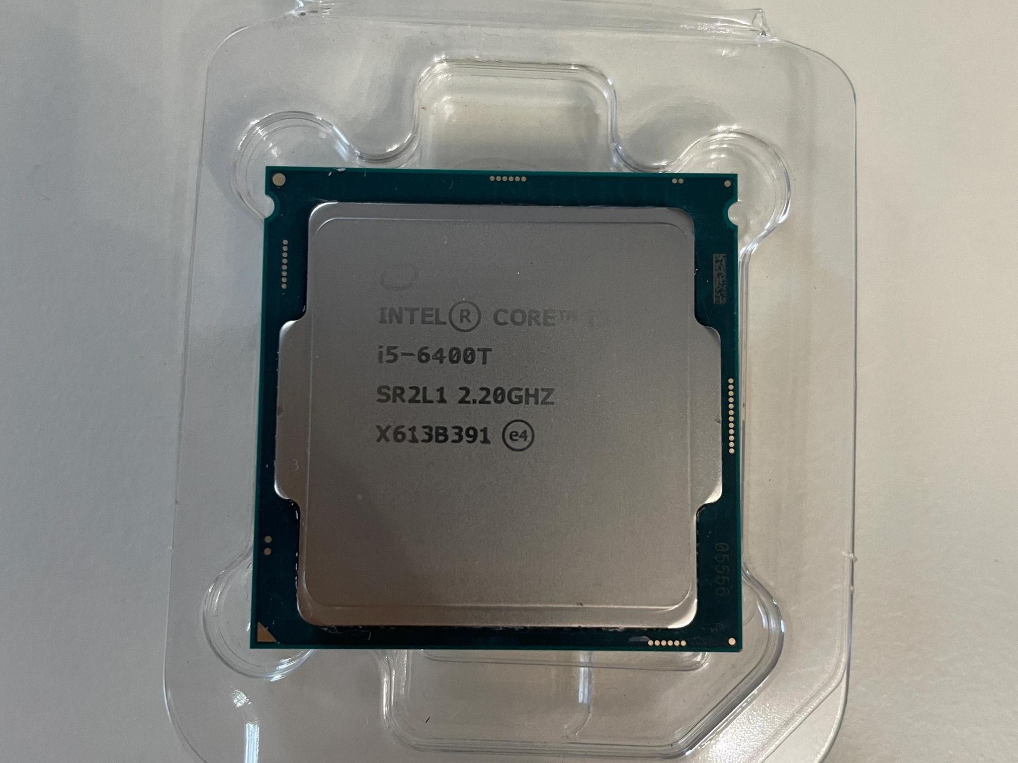 Intel I5-6400T 2.2GHz (2.8GHz Turbo)