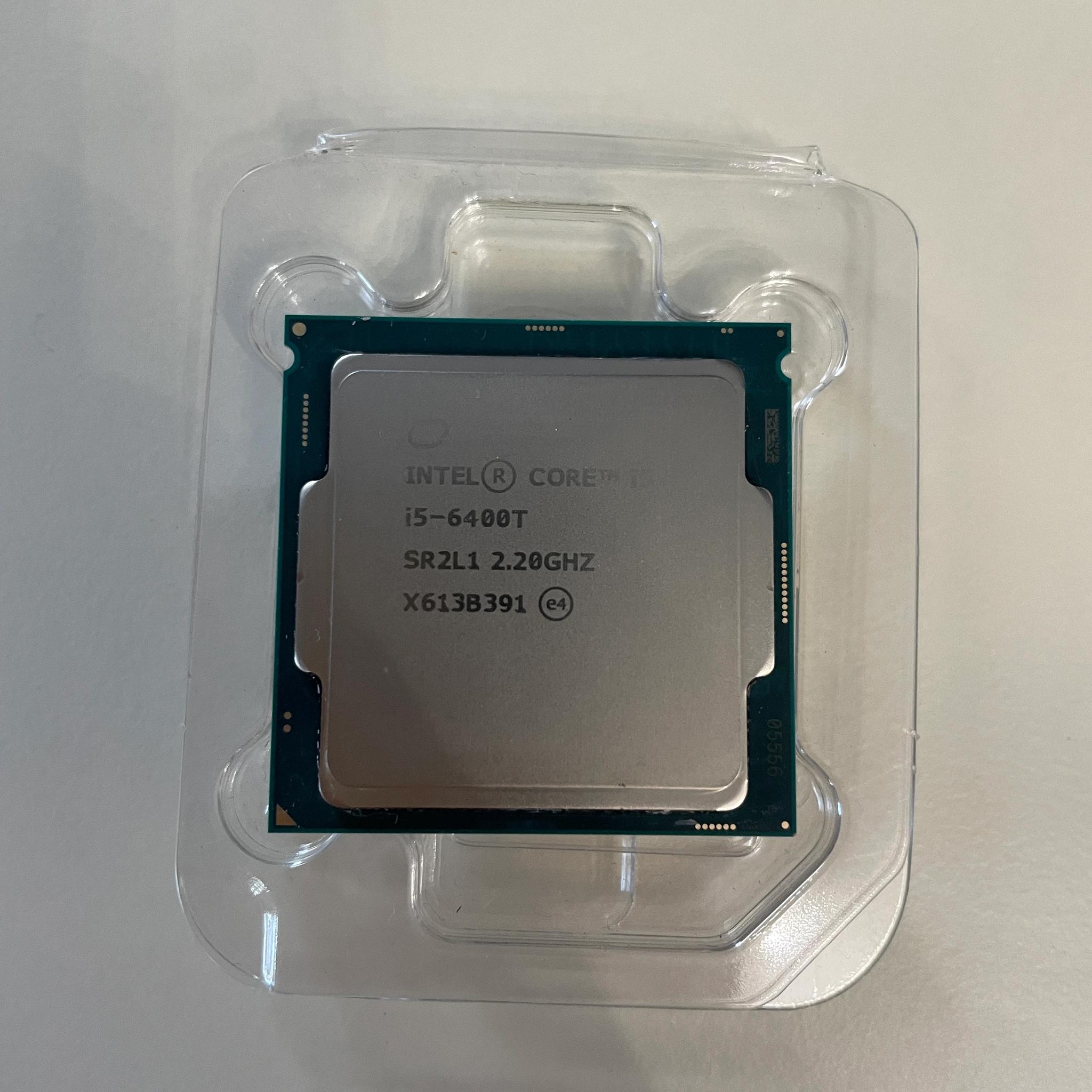 Intel I5-6400T 2.2GHz (2.8GHz Turbo)