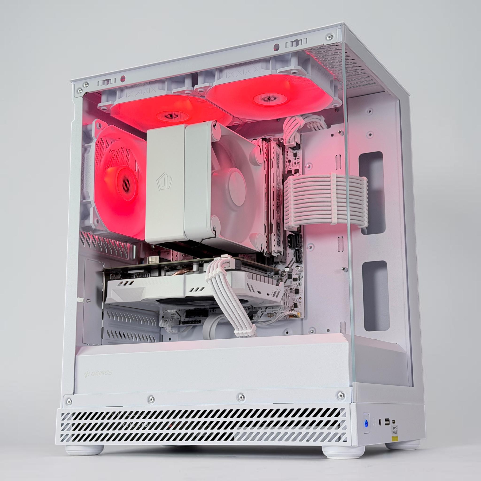 🤍🩵Budget Gaming PC⚪NVIDIA GTX 1660 SUPER ⚪ Intel Xeon 2670 V3 12cores( EQ=i7 5820K)⚪ 16GB DDR4