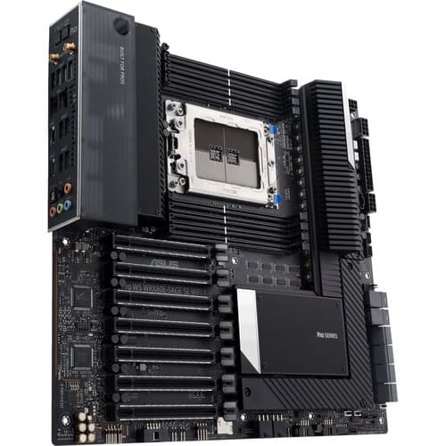 ASUS PRO WS WRX80E-SAGE SE WIFI AMD WRX80 sWRX8 EEB Desktop Motherboard