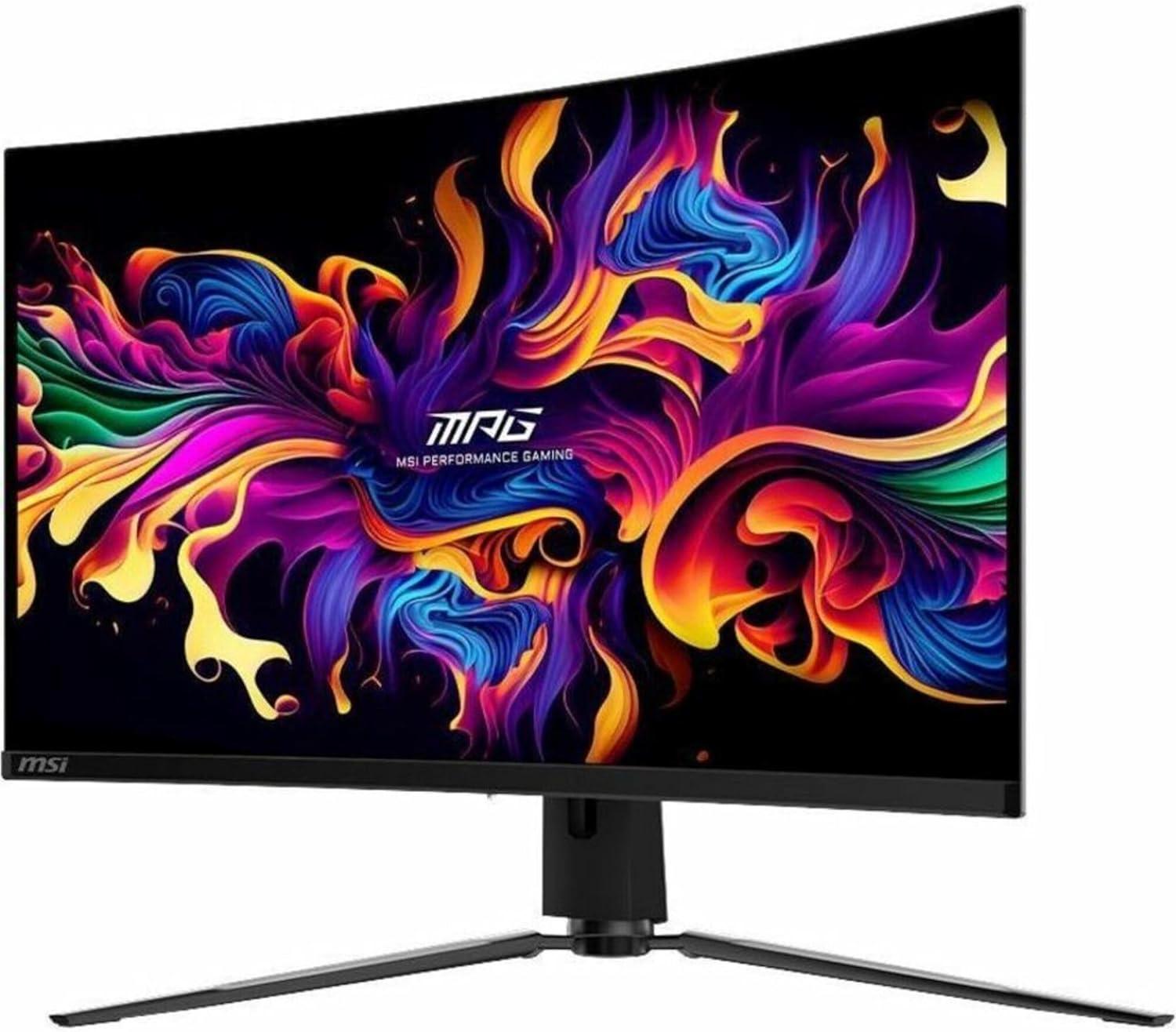 MSI MPG 321CURX QD-OLED 32-inch 3840 x 2160 (UHD) Computer Monitor, 240Hz