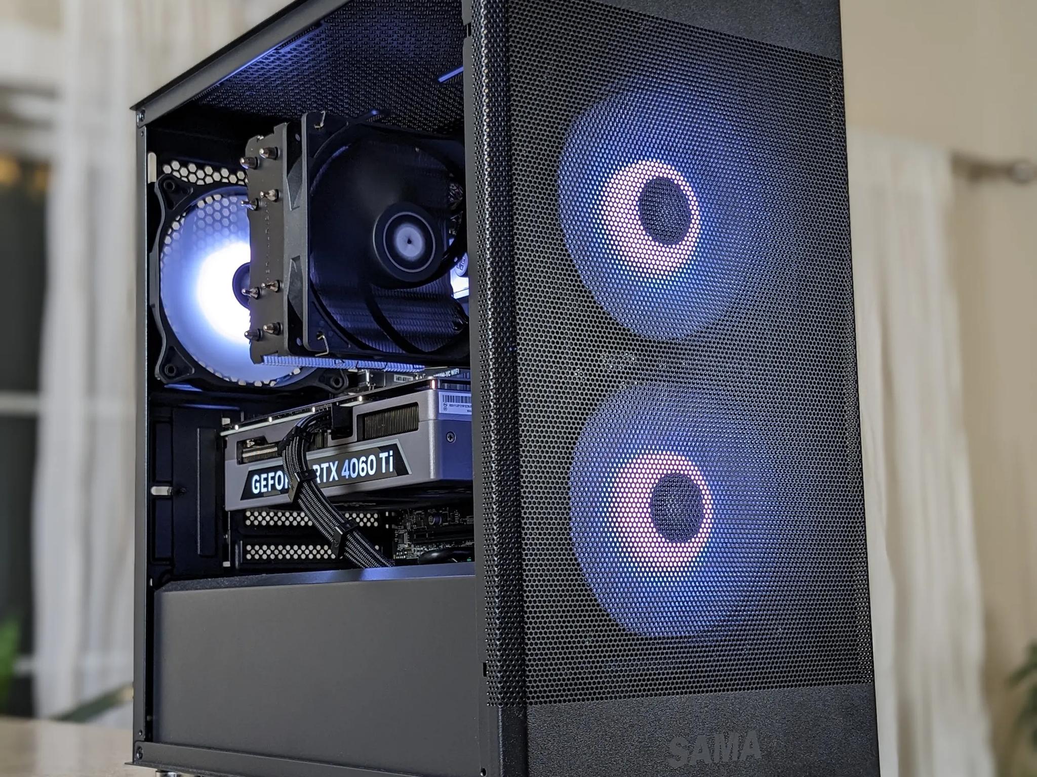 Mid Range Ryzen RGB Gaming PC - Ryzen 5 5600G - RTX 4060 Ti