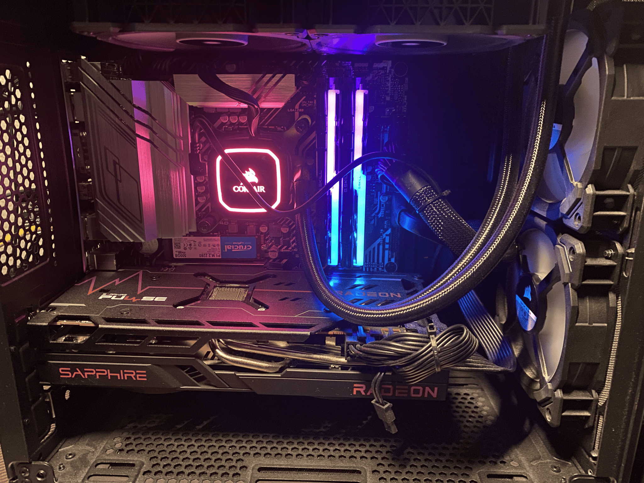i7-11700k + RX 6700 XT