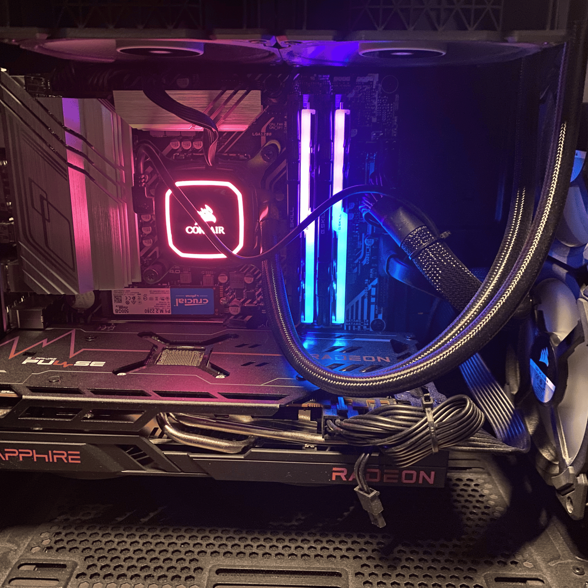 i7-11700k + RX 6700 XT