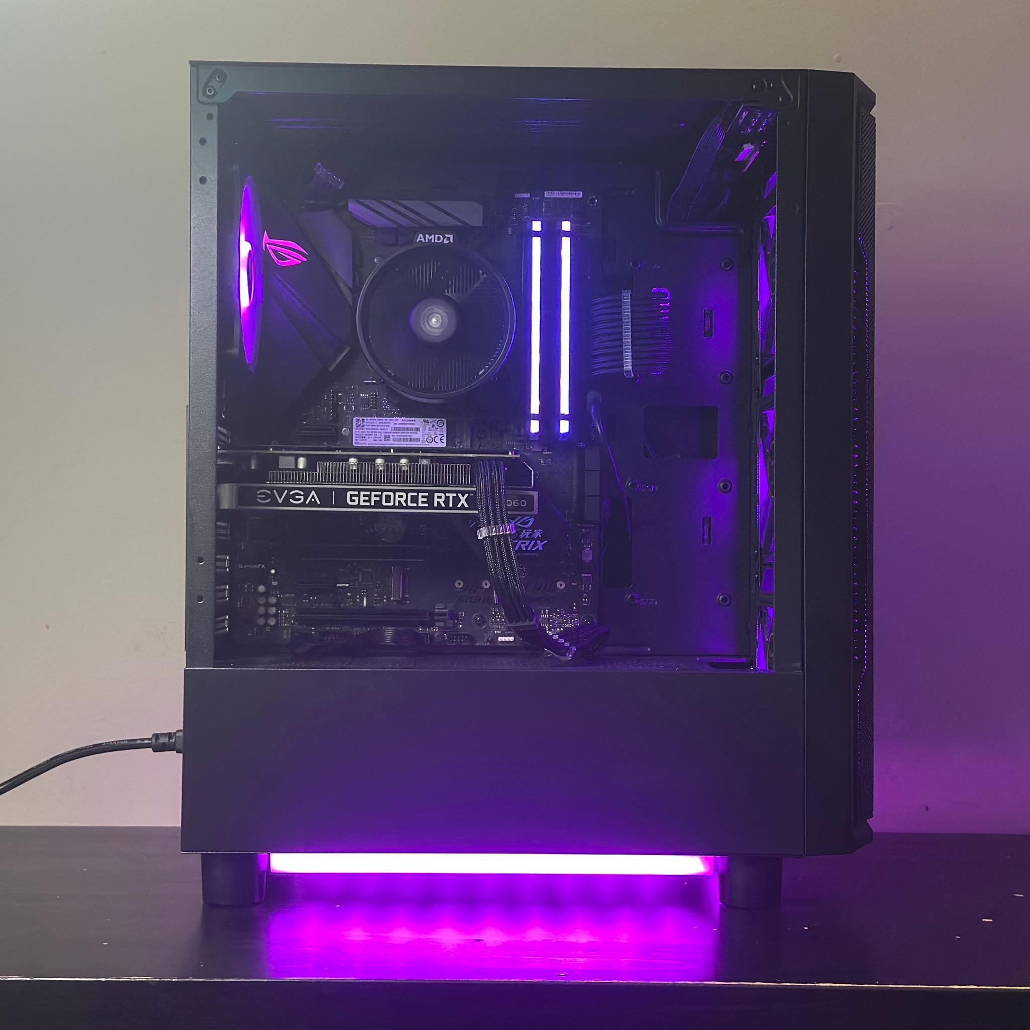 Custom Black Gaming PC | R5 3500x | RTX 2060 | 512GB NVMe