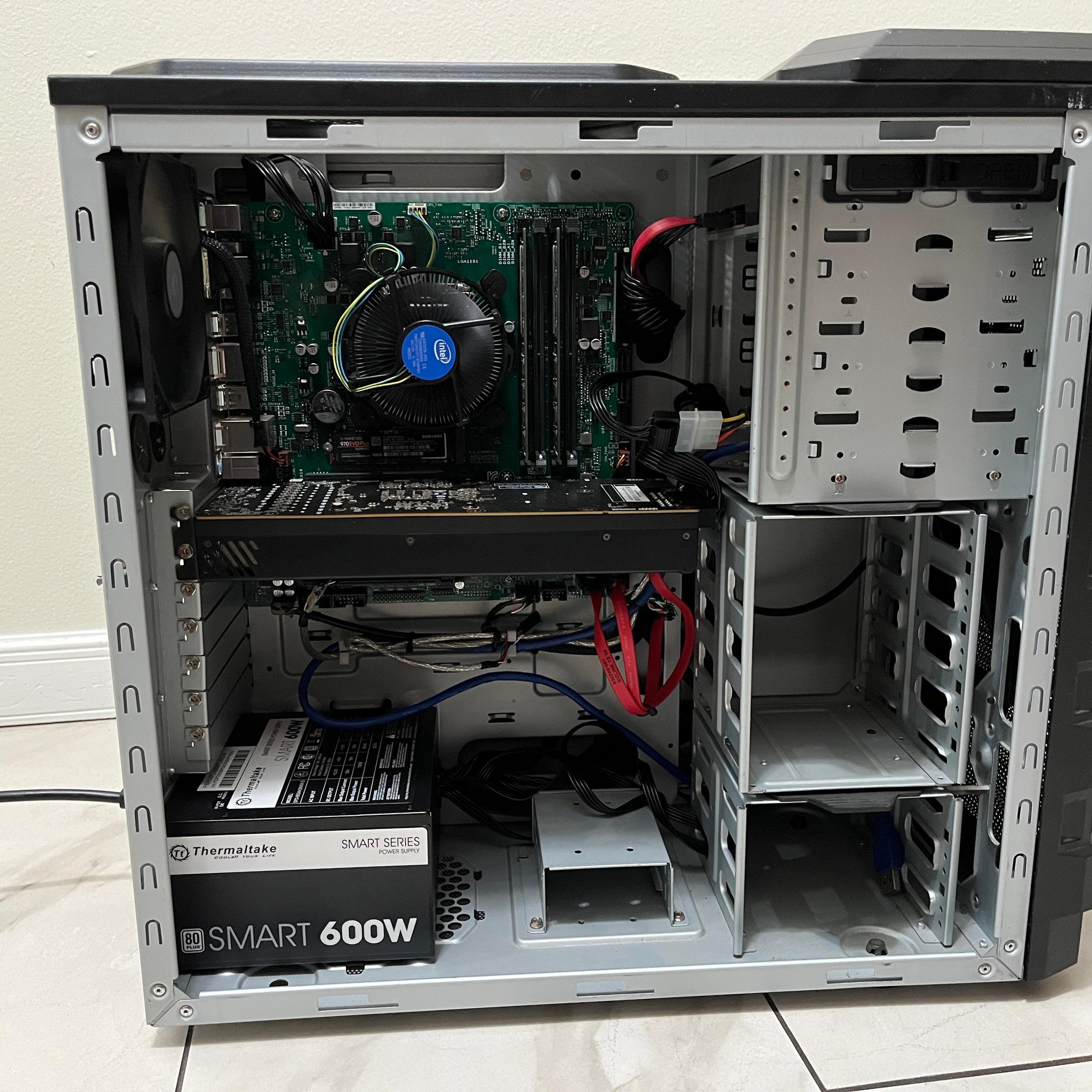 NVIDIA RTX 3070, Intel Core i7-8700, 16GB RAM, 500GB SSD - High FPS Gaming PC Wi-Fi & BT