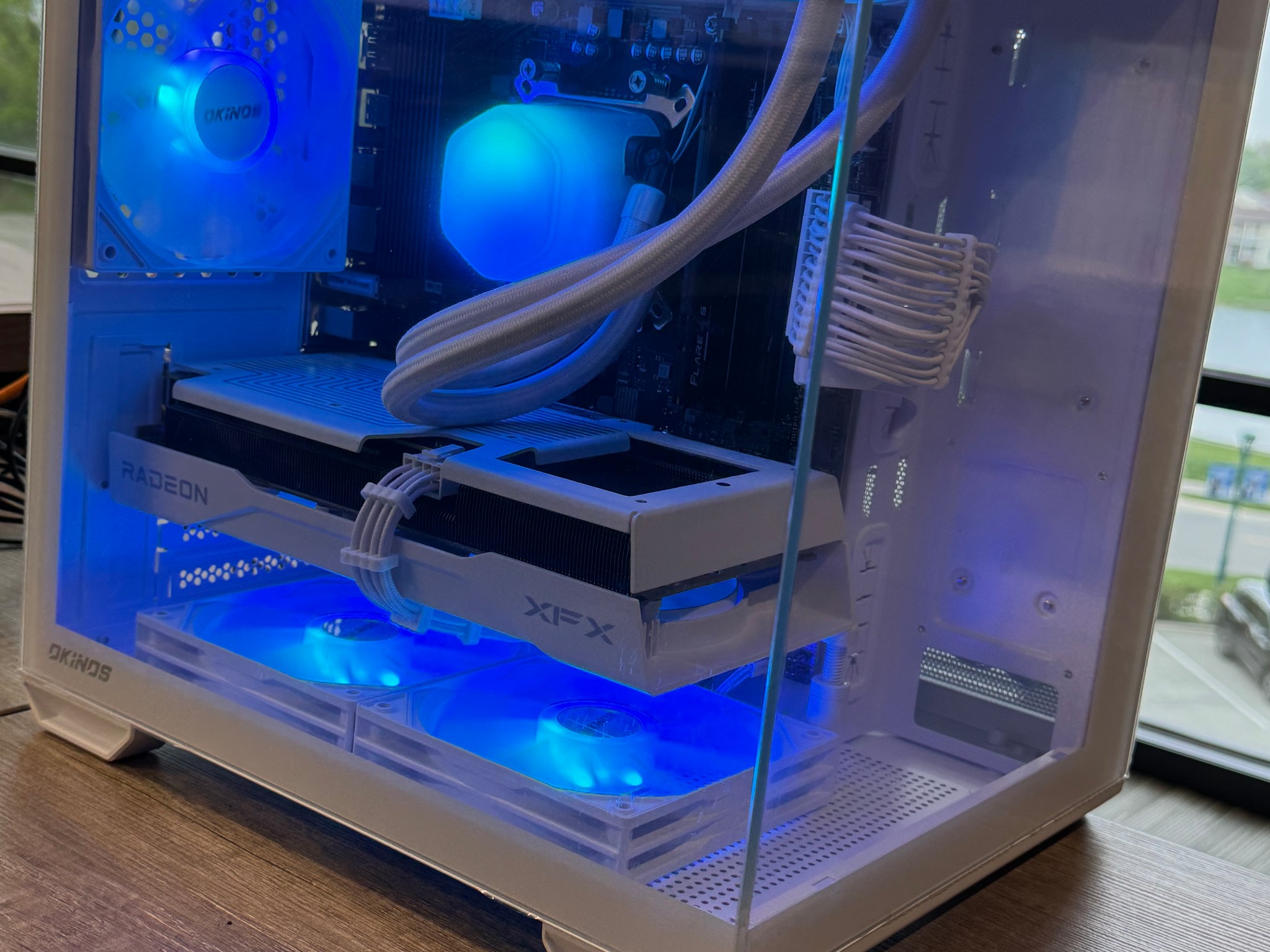 'ALL NEW PARTS' AM5 PC with AMD RYZEN 5 7500X3D & RX 9060XT 8GB