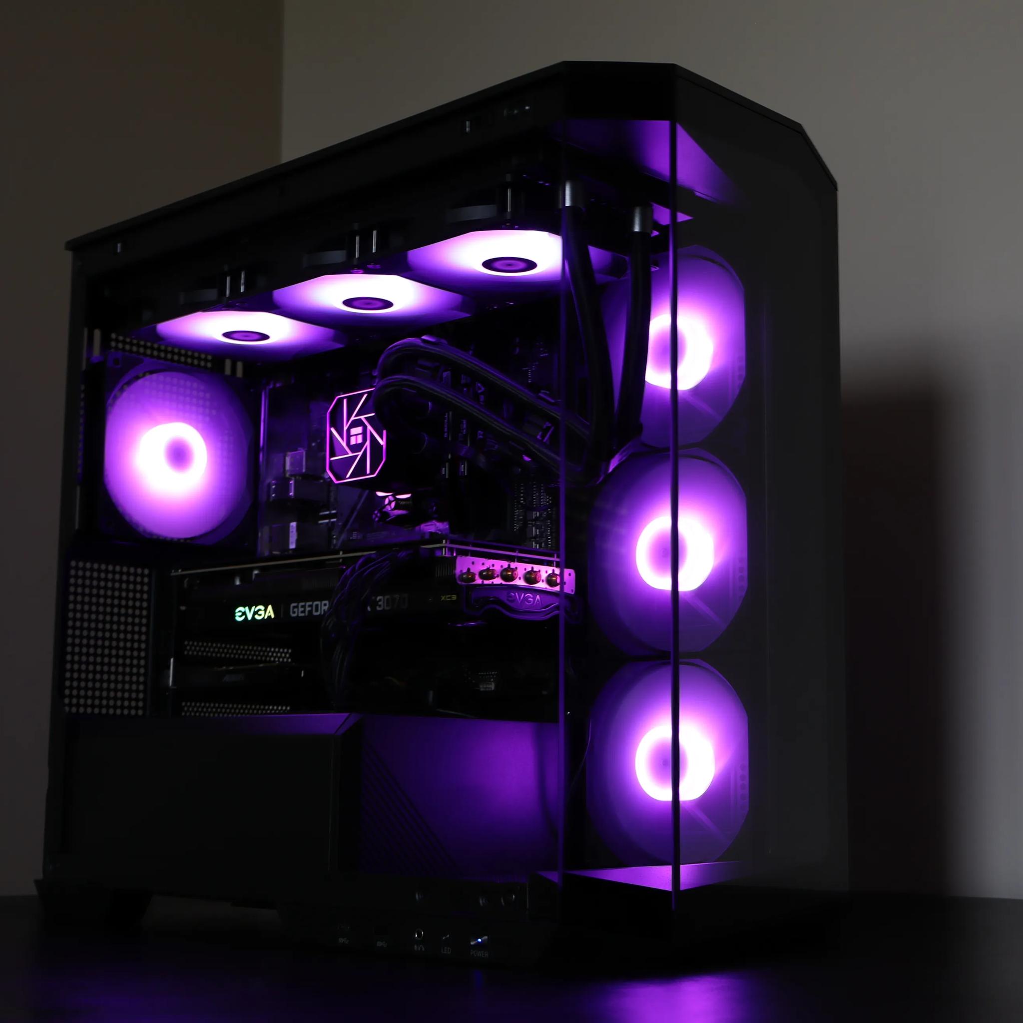 'Shadow' RTX 3070 Gaming PC, Ryzen 5 5600X, 32 GB DDR4, 1 TB SSD, RGB