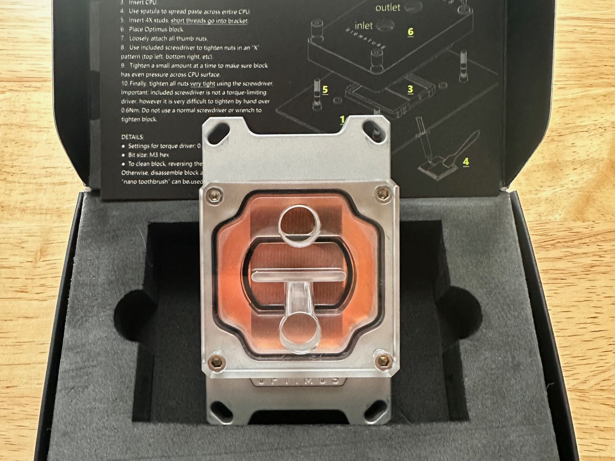 Optimus Foundation CPU Block - AMD