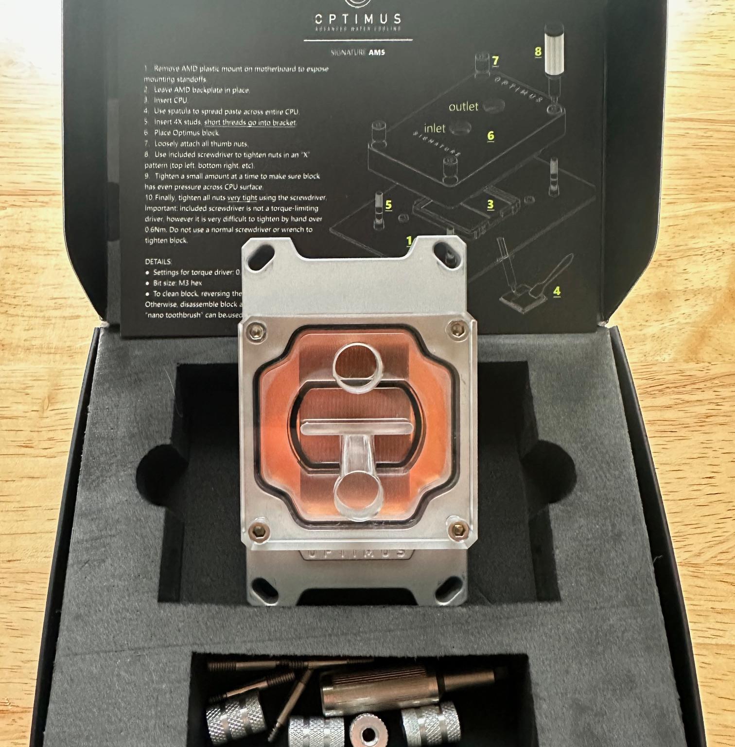 Optimus Foundation CPU Block - AMD