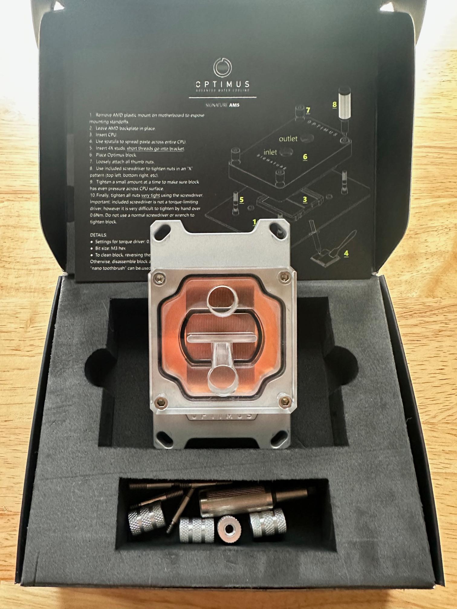 Optimus Foundation CPU Block - AMD