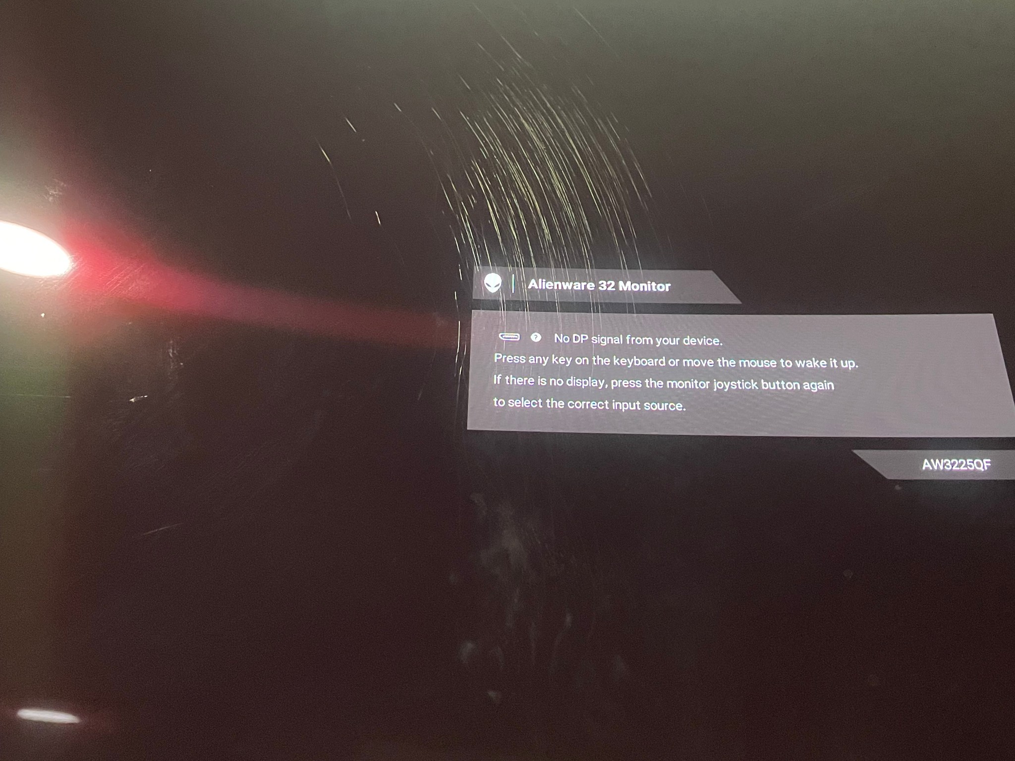Dell Alienware AW3225QF 32" 4K QD-OLED 240Hz Curved Gaming Monitor