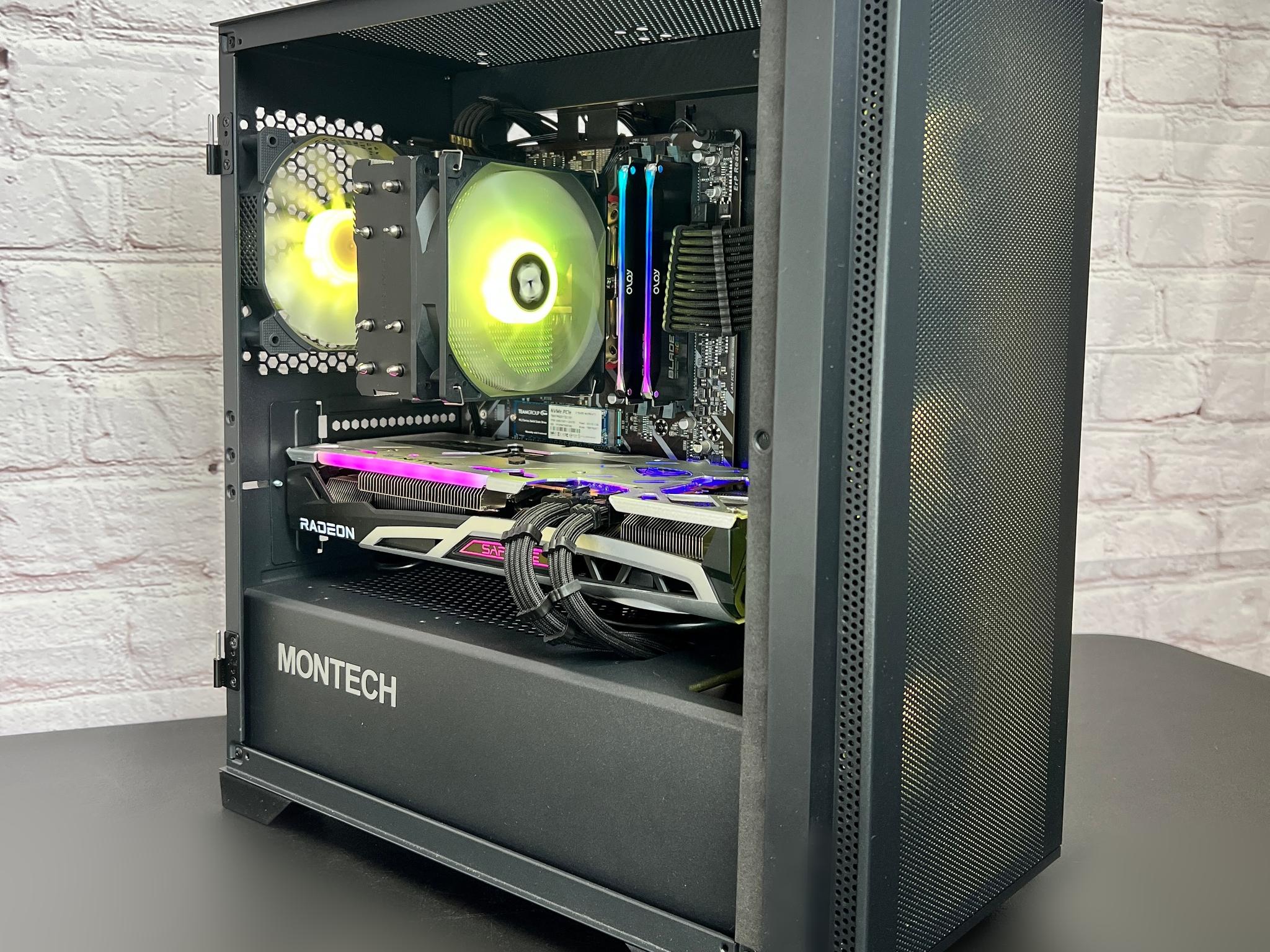 AMD RX 6700 XT Ryzen 5 5600G 16GB RAM 1TB M.2 Wifi/BT Window 11 Gaming PC