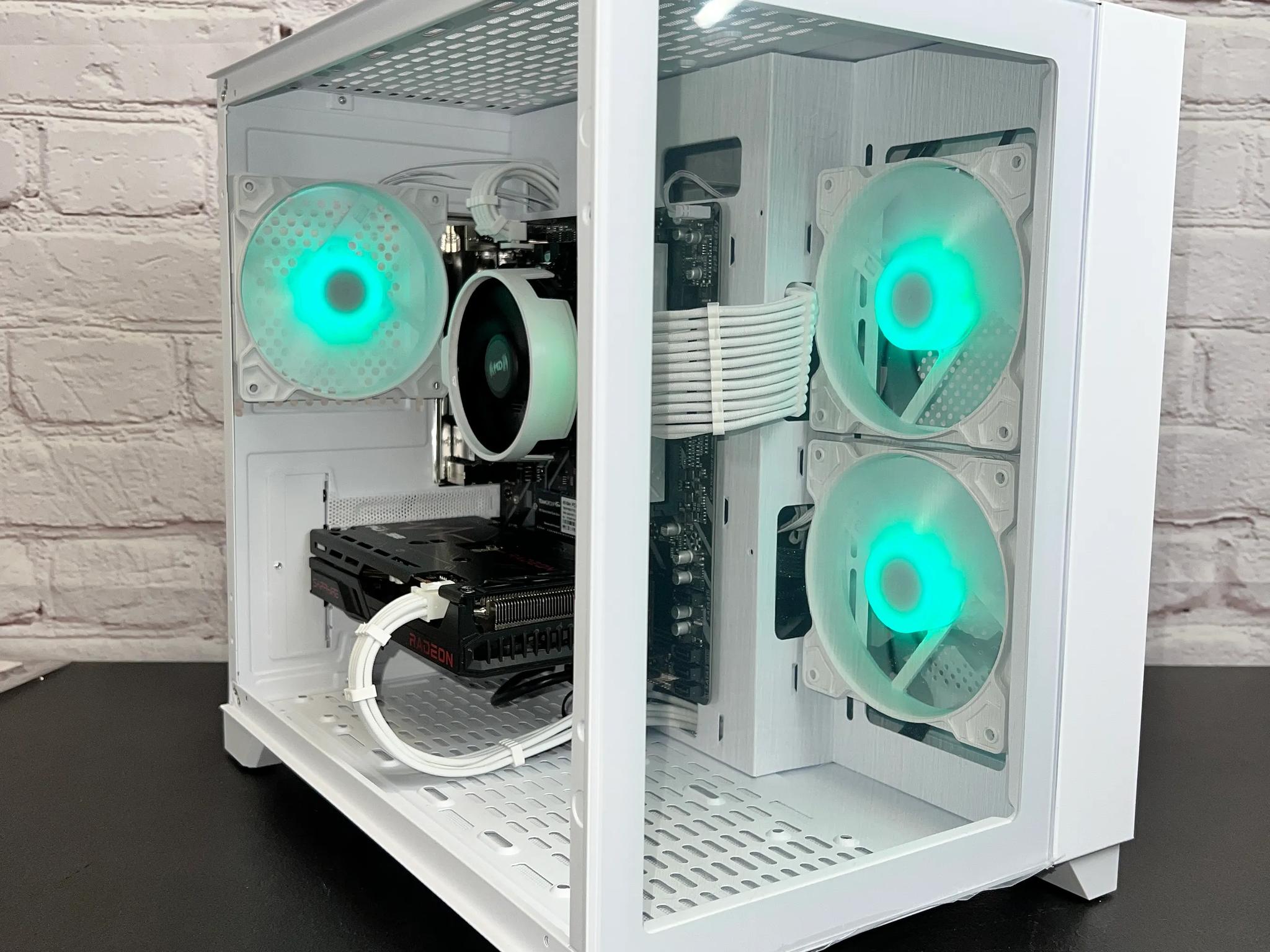 Ryzen 5 3600 RX 6600 16GB RAM 1TB M.2 Wifi 5 Bluetooth Window 10 Gaming PC