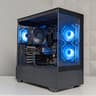 Black RGB Gaming PC - Ryzen 5 5500 - RTX 5060