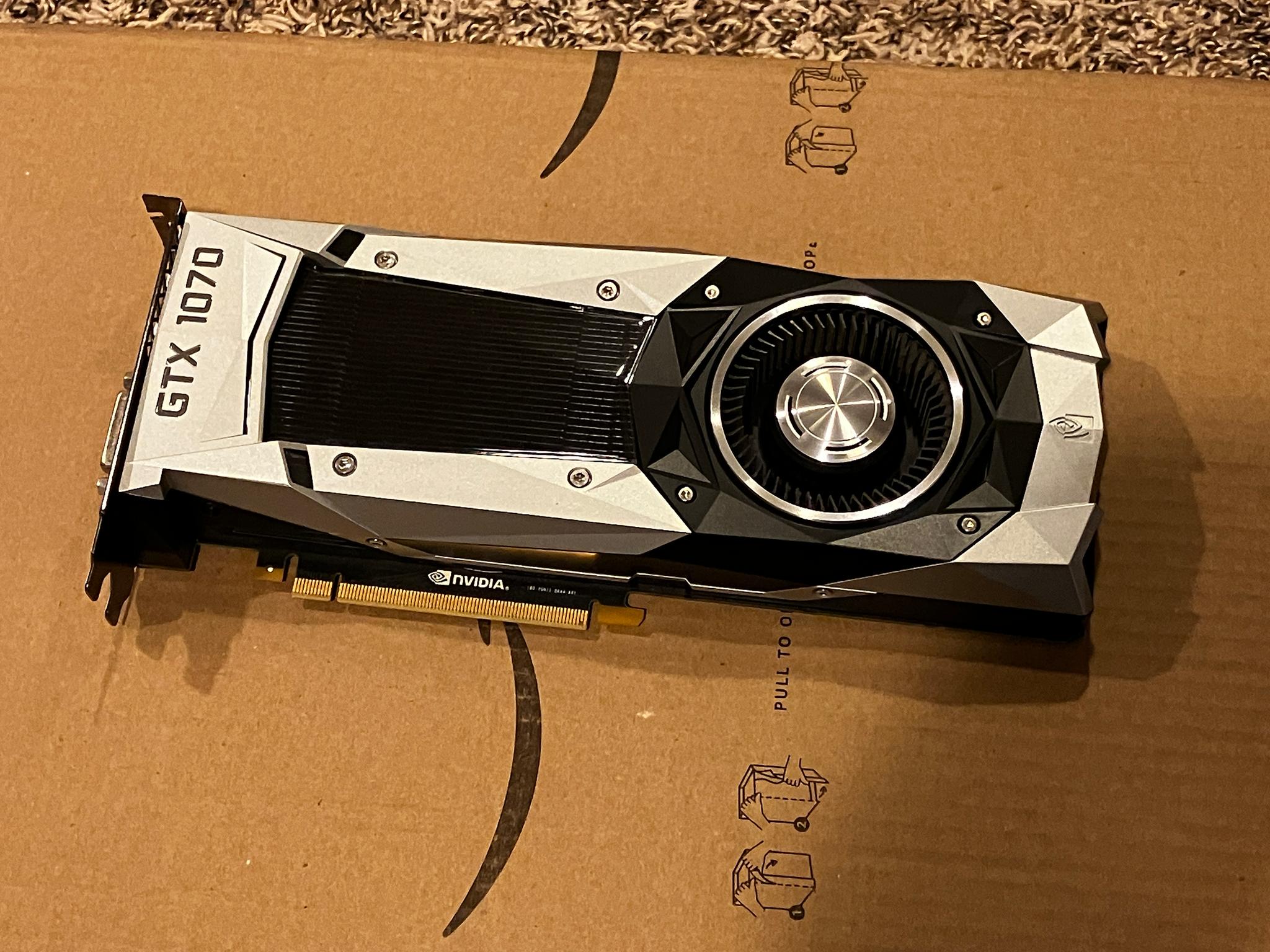 Nvidia 1070 Founders Edition
