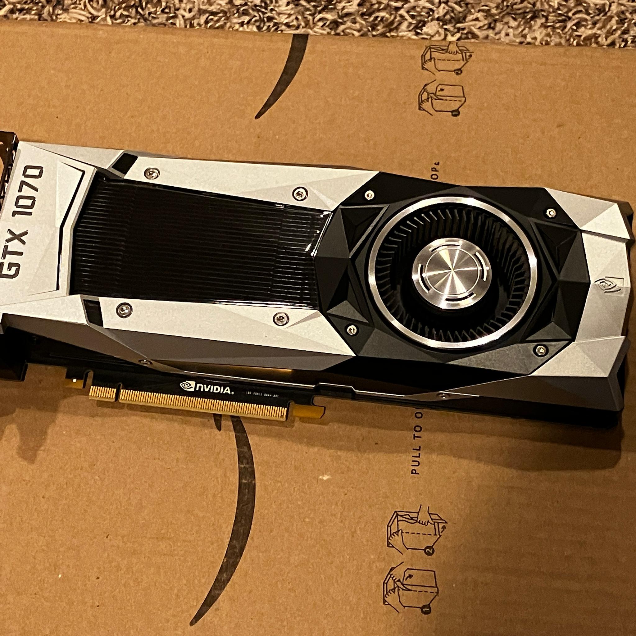 Nvidia 1070 Founders Edition