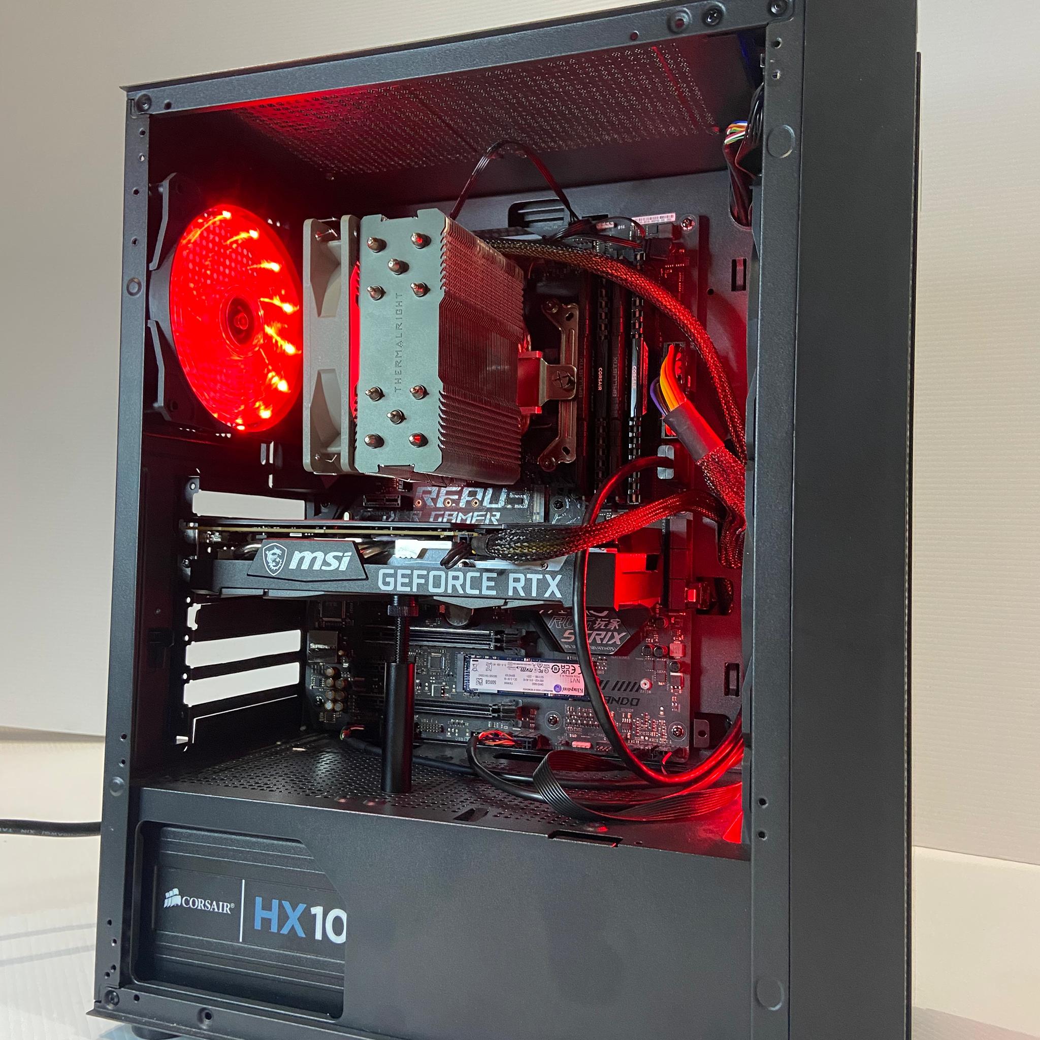 !USED! Ryzen 5 3600 | RTX 3060 | Red RGB