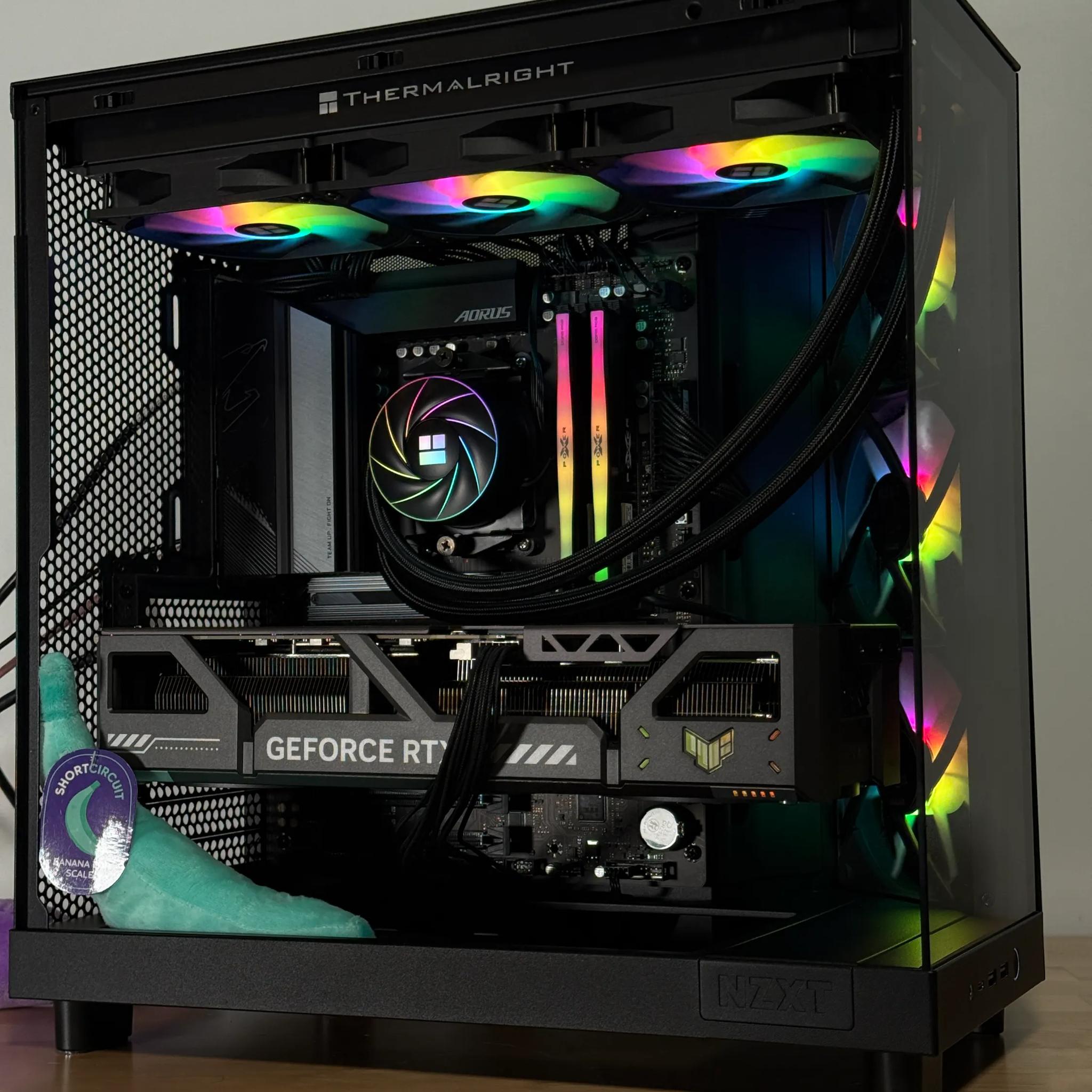 RTX 5080 Ryzen 7 9800x3d Gaming PC