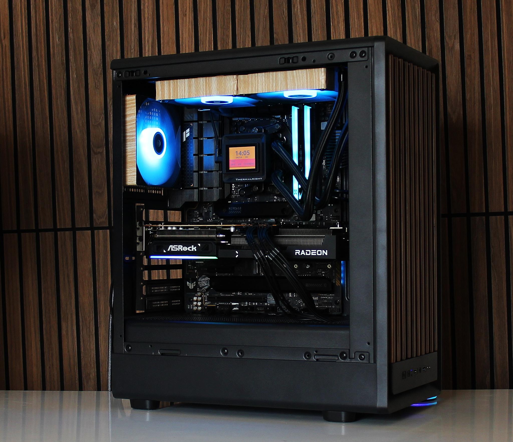 ❄️4K Gaming PC ❄️| RX 9070 16GB💻| DDR5 | LCD | 32GB RAM | WiFi/BT | Windows 11 | 1TB NVME