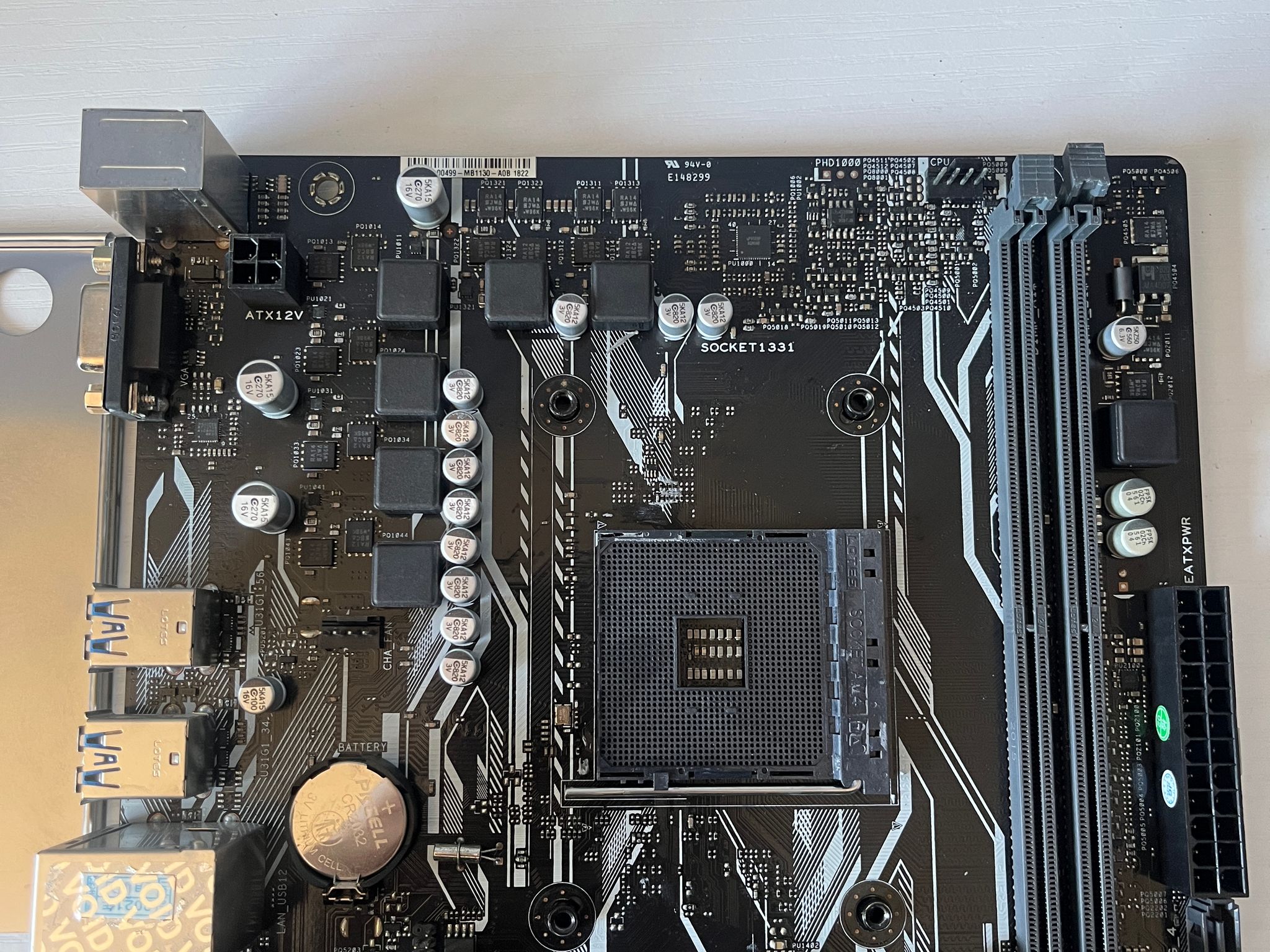 ASUS PRIME A320M-F AM4 Motherboard