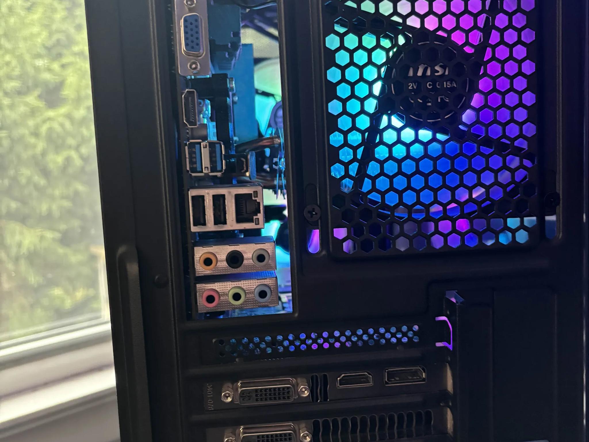 GAMING PC i5 16GB NVIDIA GTX 760 RGB Lighting RGB Fans Computer