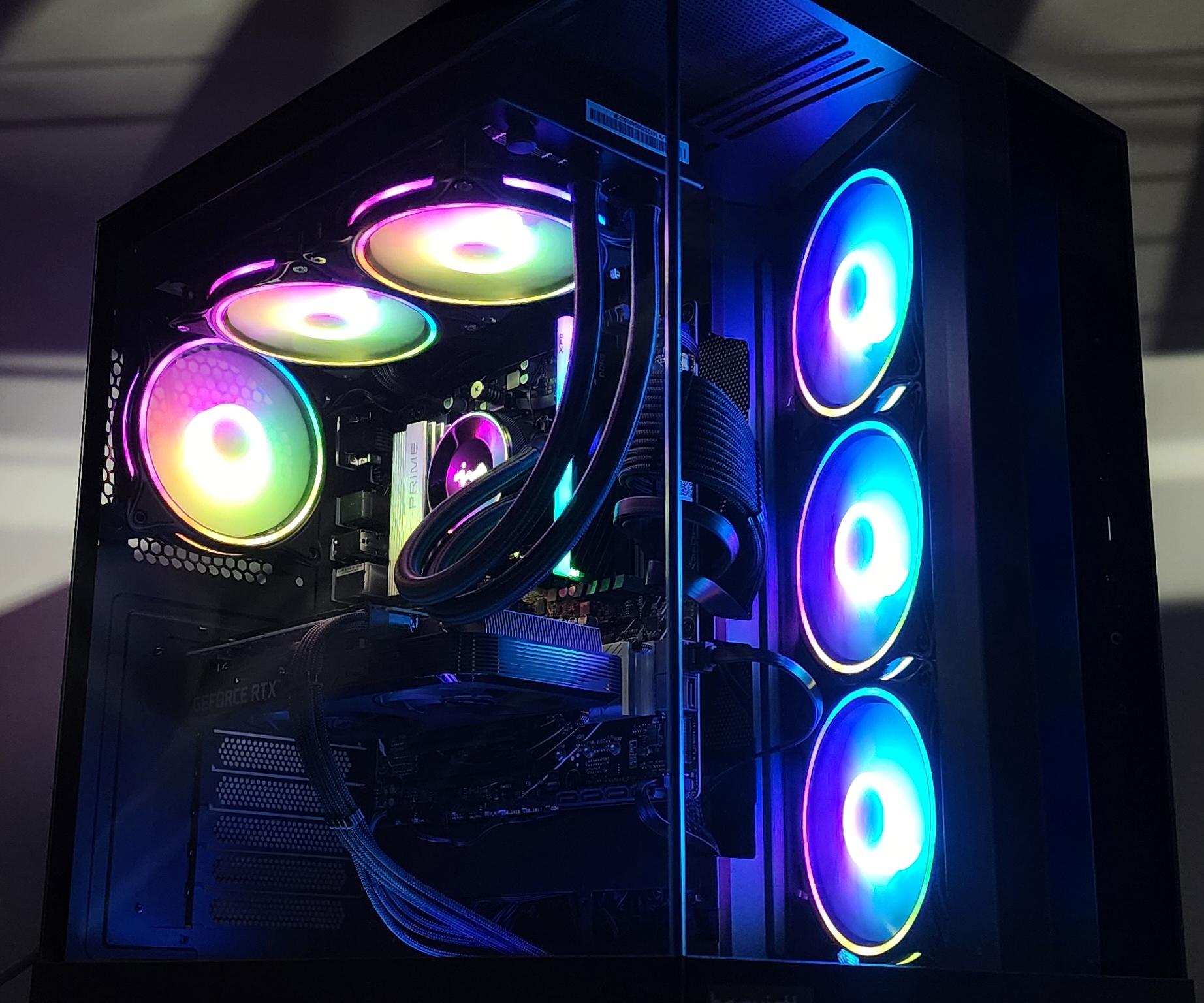 Gaming PC Ryzen 5 7600X 16GB RAM 1TB SSD RTX 3070 8GB Windows 11 Computer