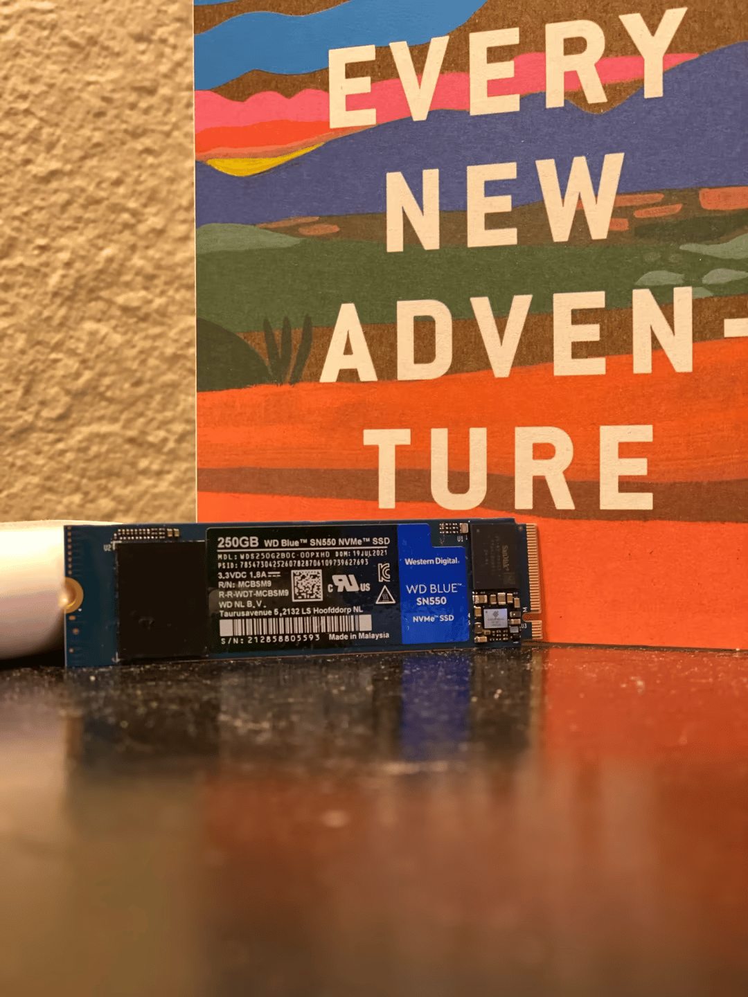 WD Blue SN550 250GB NVME SSD