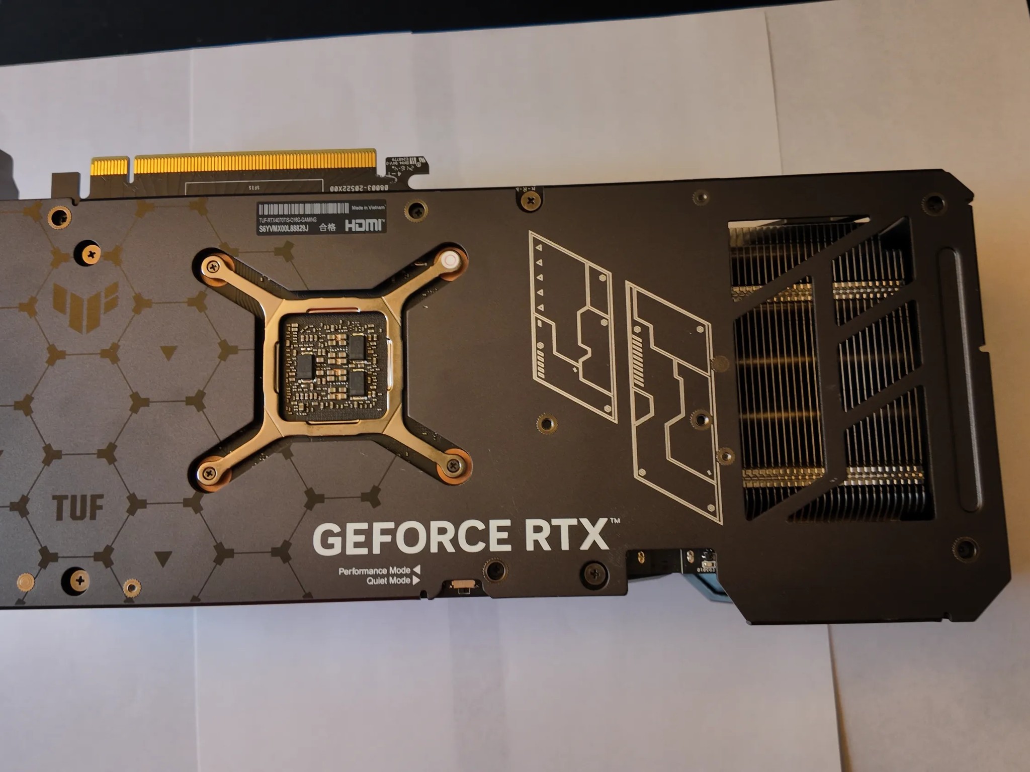 ASUS TUF Gaming NVIDIA GeForce RTX 4070Ti SUPER OC 16GB GDDR6X