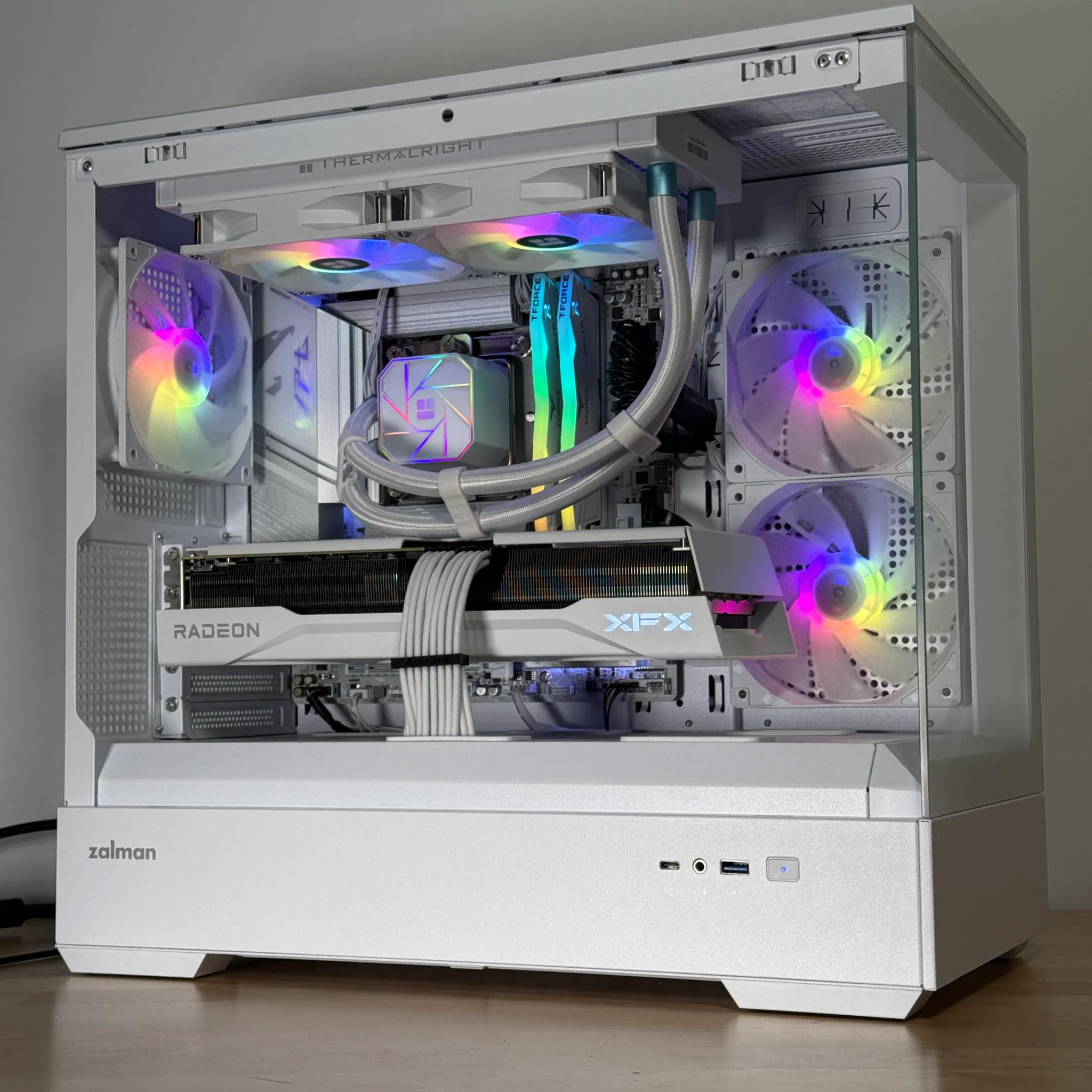 RX 9070 and Intel Core Ultra 7 265k