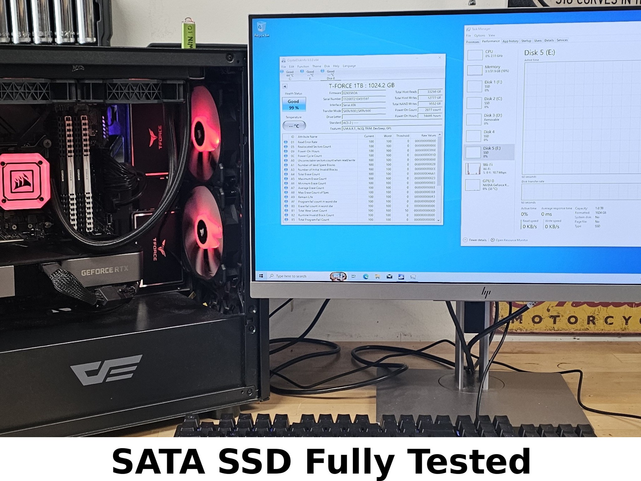 1TB 2.5" SATA SSD T-Force Vulcan