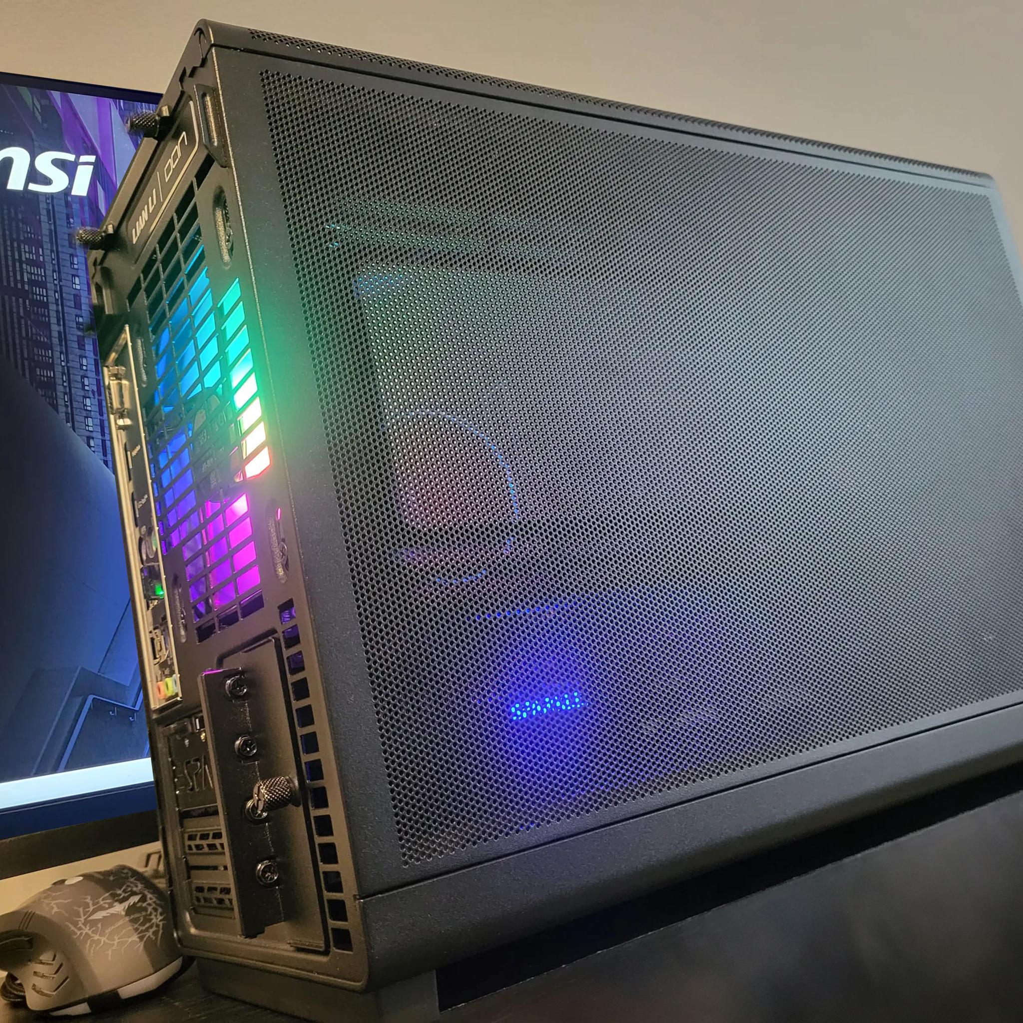 Intel i3-14100 & Arc A580 Gaming PC - 16GB RAM, 512GB SSD, Win 11 - Lian Li A3 Dan