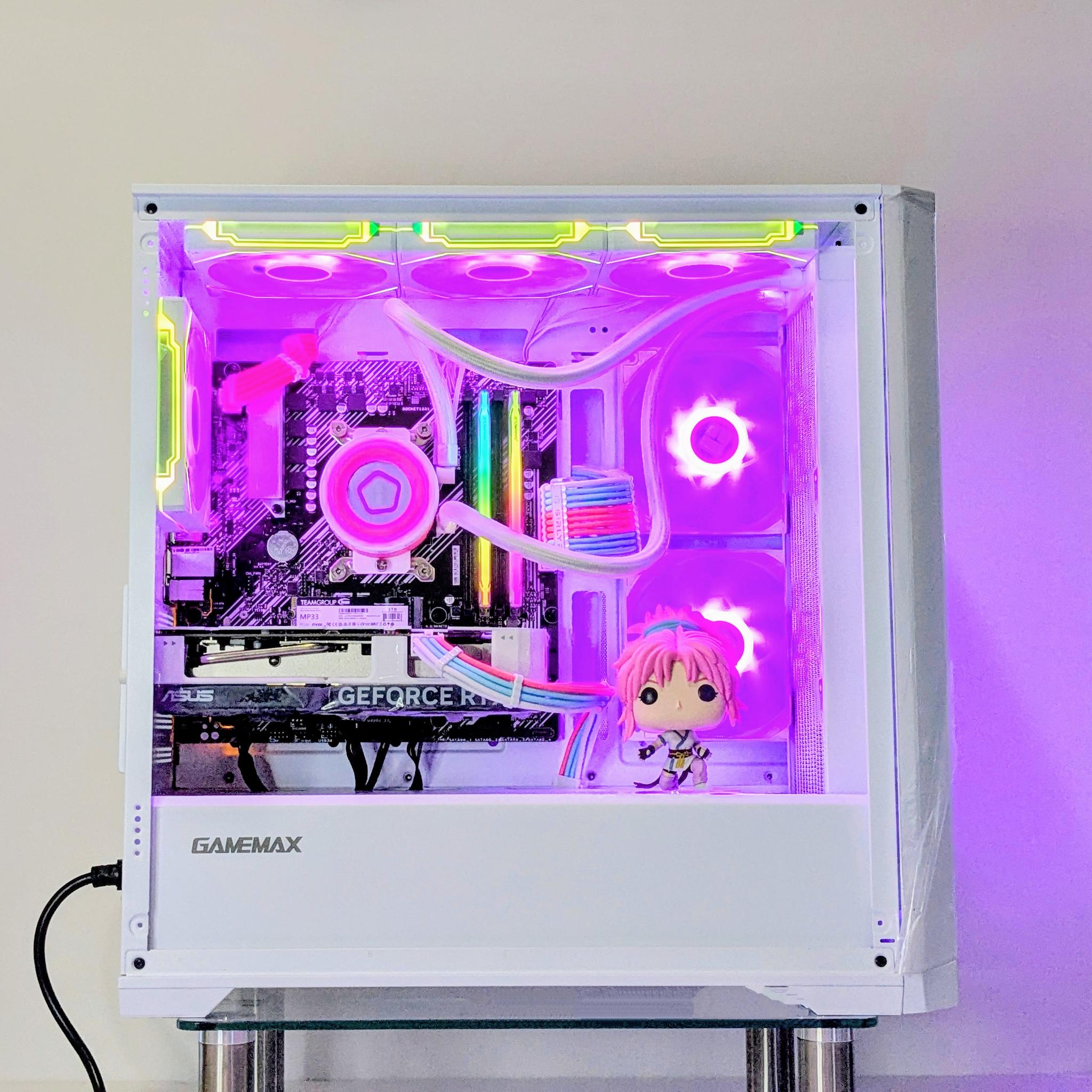 💘💙🤍Machi Komacine💀🕷️💘RTX 4060💘Ryzen 5 5600💘32GB RAM💘1TB NVMe💘Windows 11 Pro